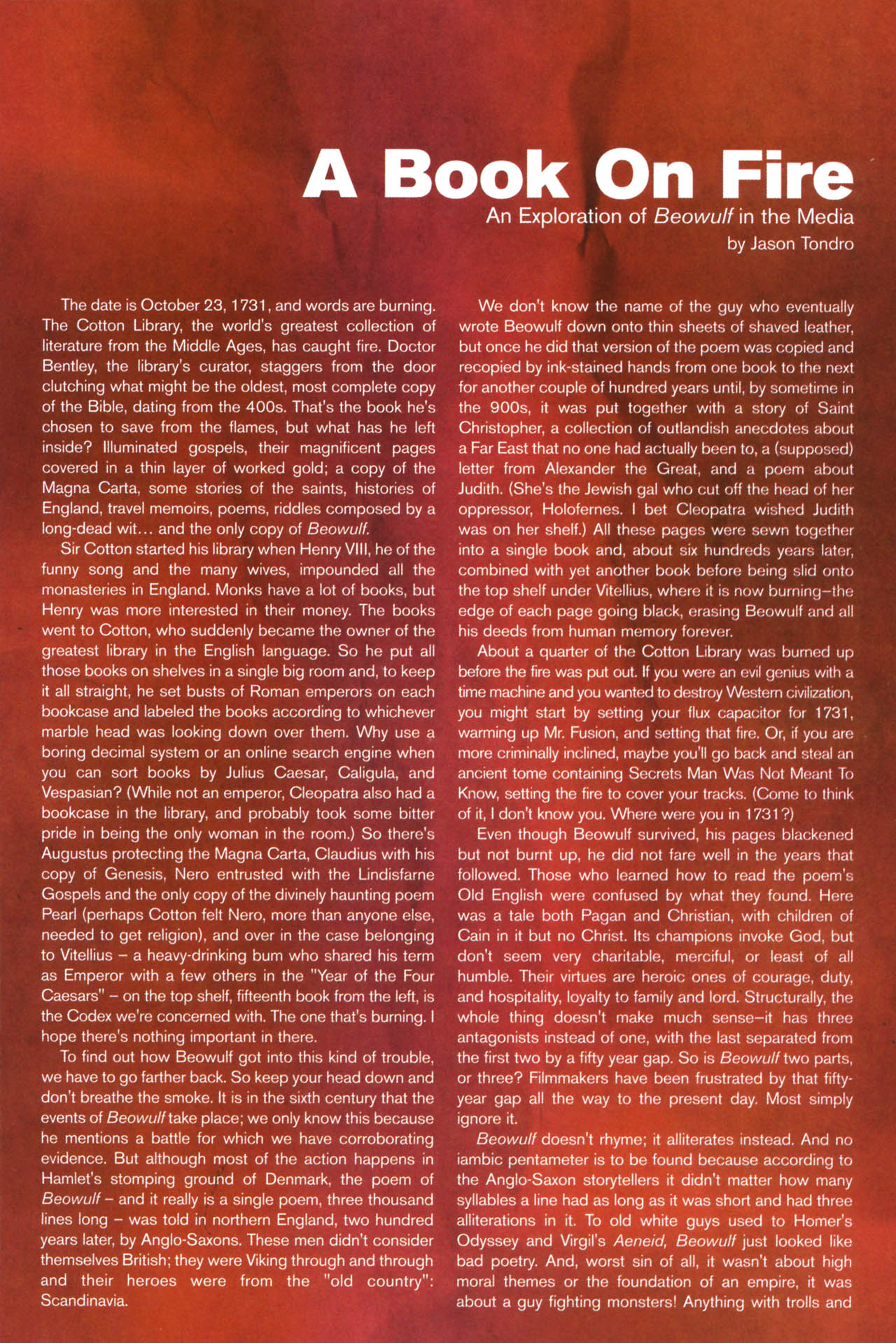 Read online Beowulf (2007) comic -  Issue #3 - 24