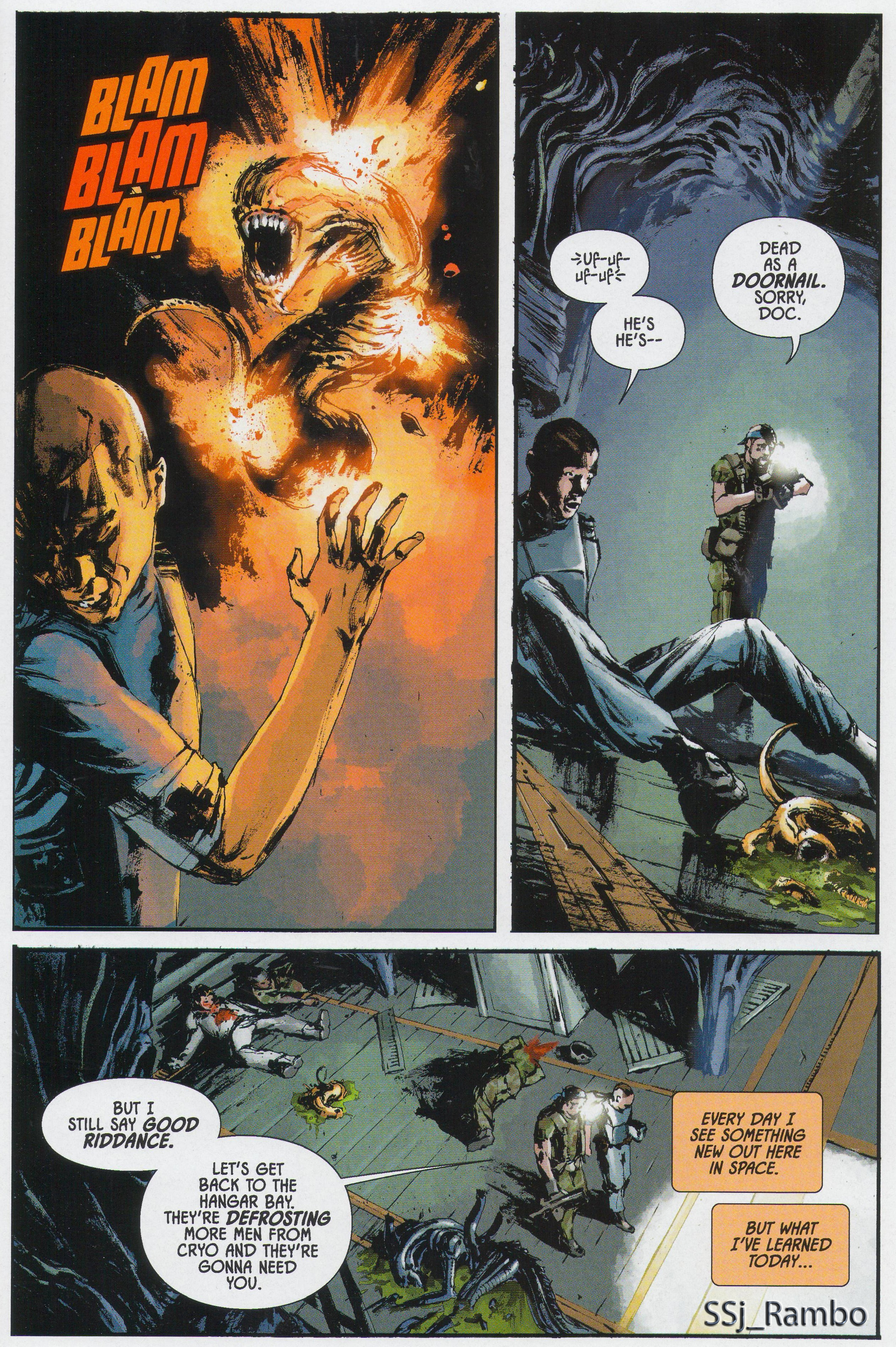 Read online Aliens: Colonial Marines - No Man Left Behind comic -  Issue # Full - 12