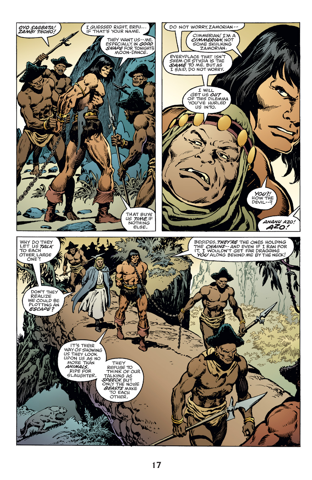 Read online The Chronicles of Conan comic -  Issue # TPB 14 (Part 1) - 17