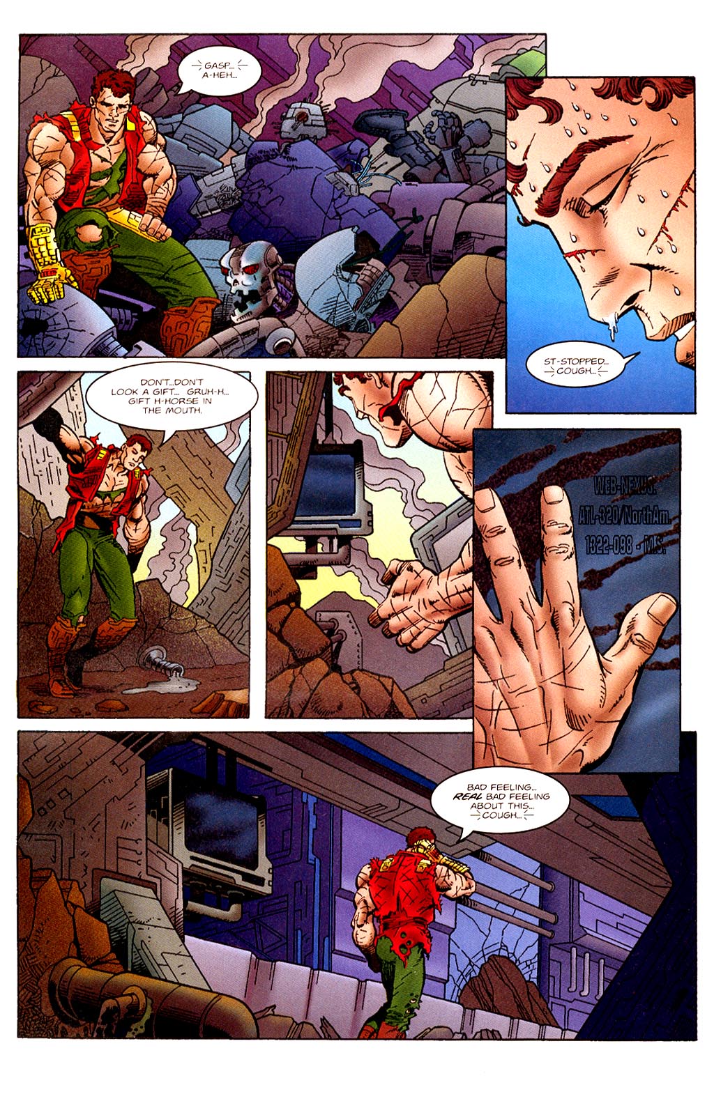 Read online Magnus Robot Fighter (1991) comic -  Issue #63 - 9