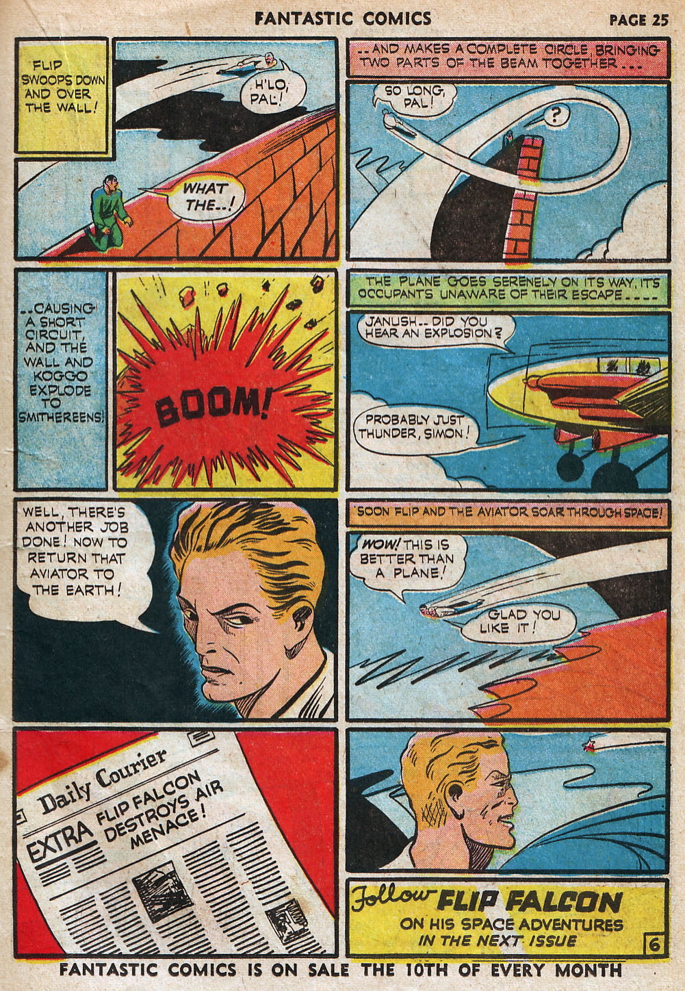 Read online Fantastic Comics comic -  Issue #18 - 27