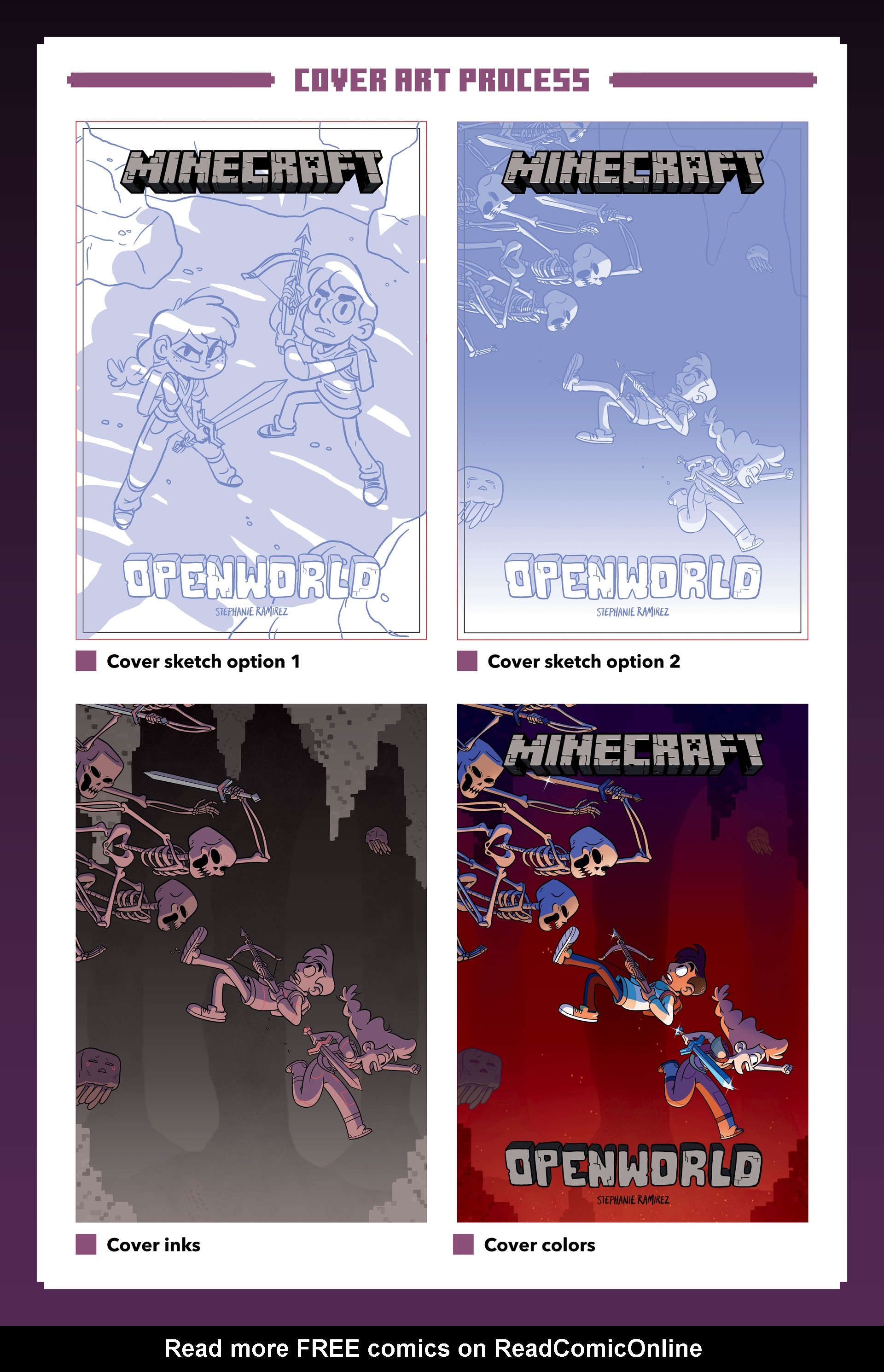 Read online Minecraft: Open World – Into the Nether comic -  Issue # TPB - 81