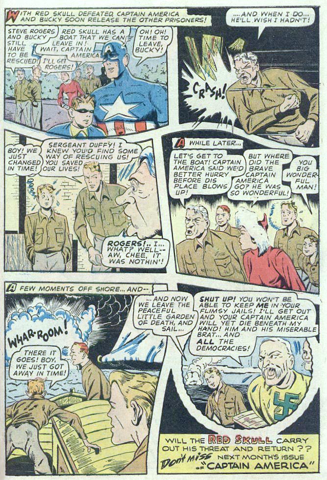 Read online Captain America Comics comic -  Issue #37 - 47