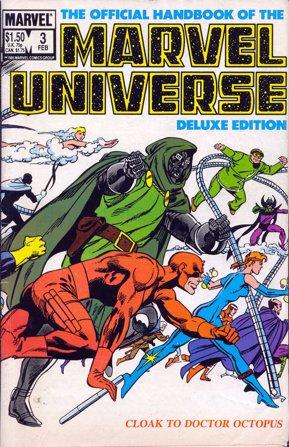 Read online The Official Handbook of the Marvel Universe Deluxe Edition comic -  Issue #3 - 1