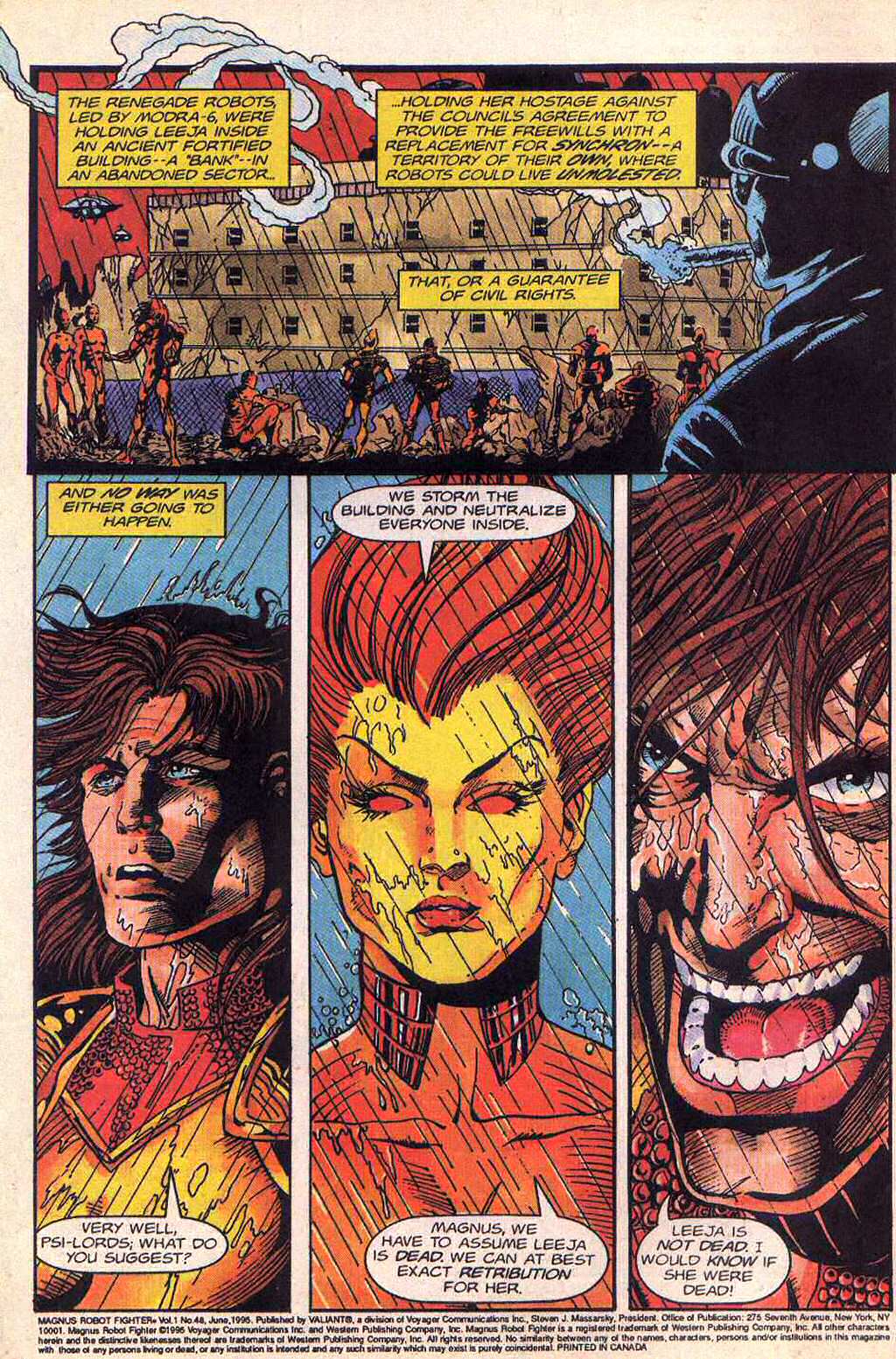 Read online Magnus Robot Fighter (1991) comic -  Issue #48 - 3
