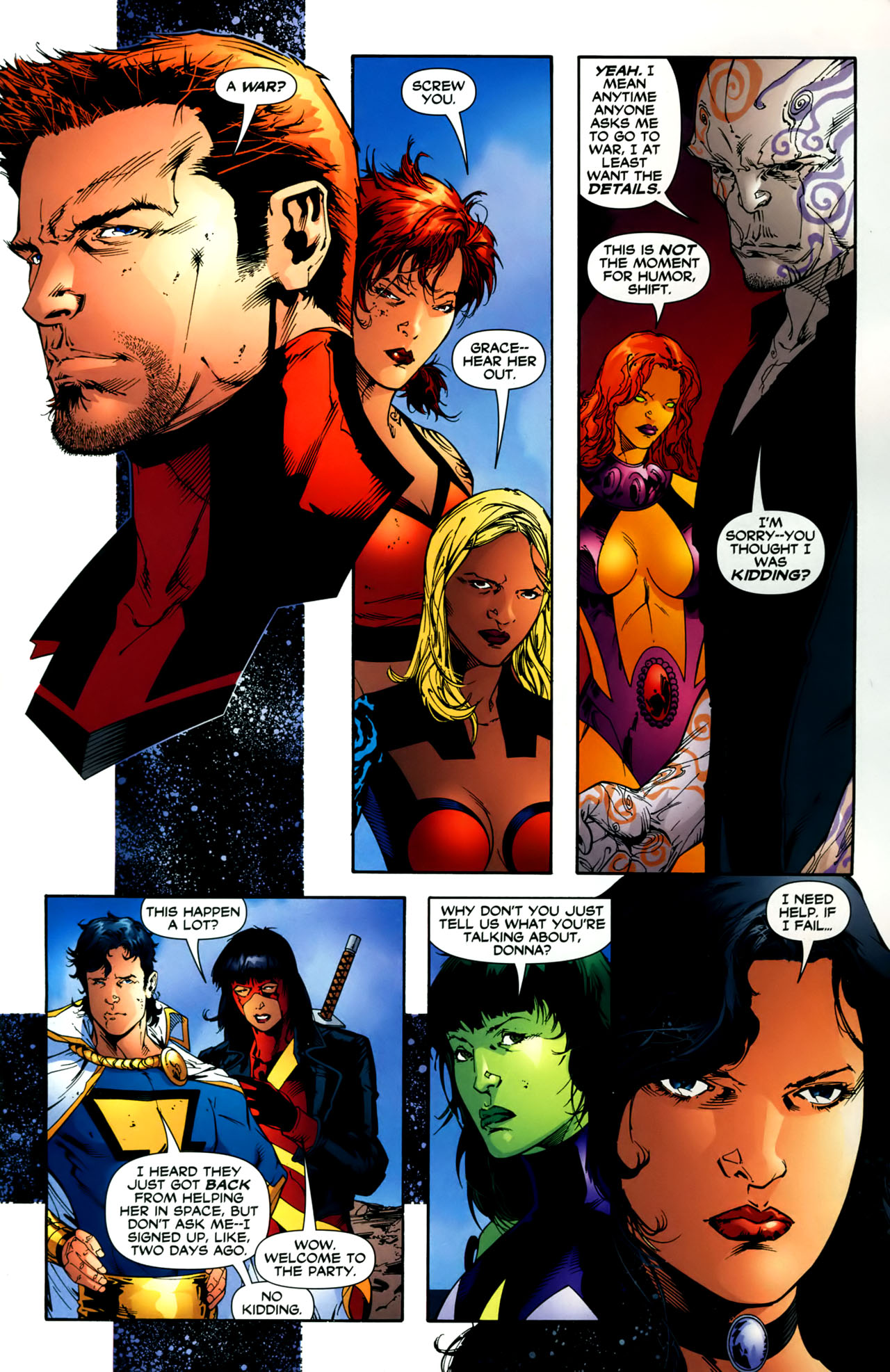 Read online Outsiders (2003) comic -  Issue #31 - 2