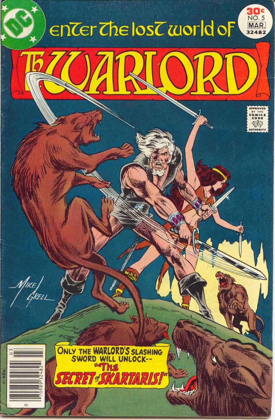 Read online Warlord (1976) comic -  Issue #5 - 1
