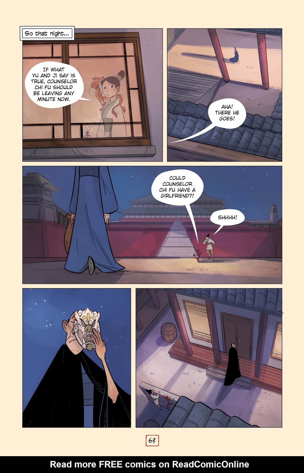 Disney Mulan's Adventure Journal: The Palace of Secrets issue TPB - Page 62