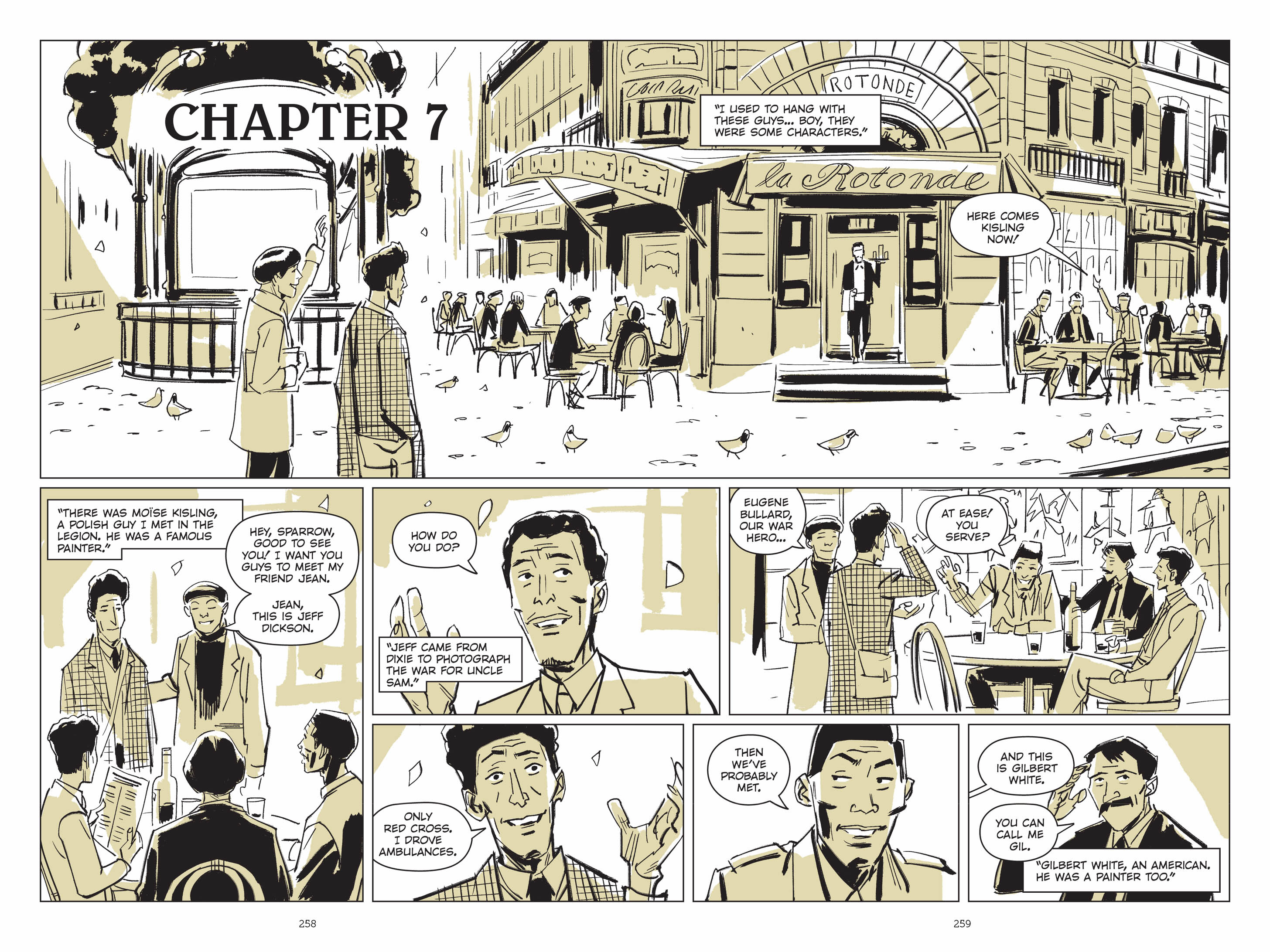 Read online Now Let Me Fly: A Portrait of Eugene Bullard comic -  Issue # TPB (Part 3) - 55