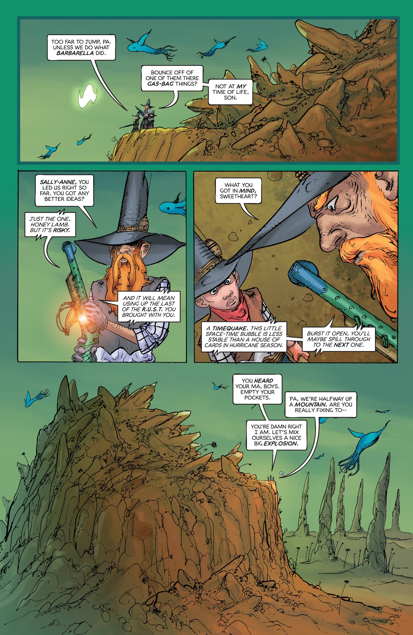 Read online Barbarella (2017) comic -  Issue #7 - 9