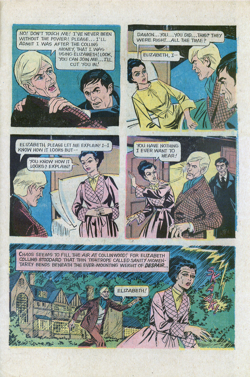 Read online Dark Shadows (1969) comic -  Issue #28 - 31