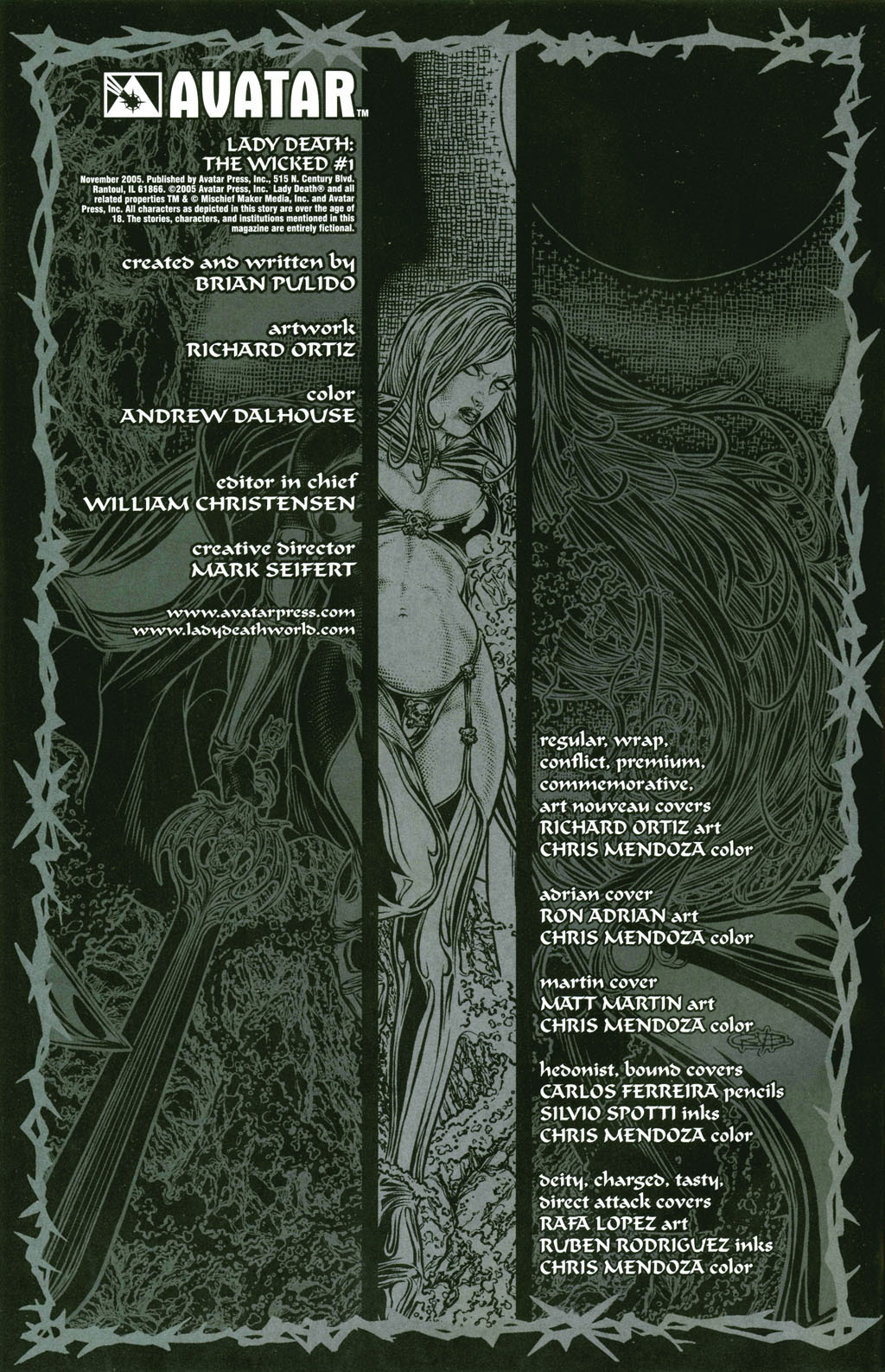 Read online Lady Death: The Wicked comic -  Issue #1 - 10