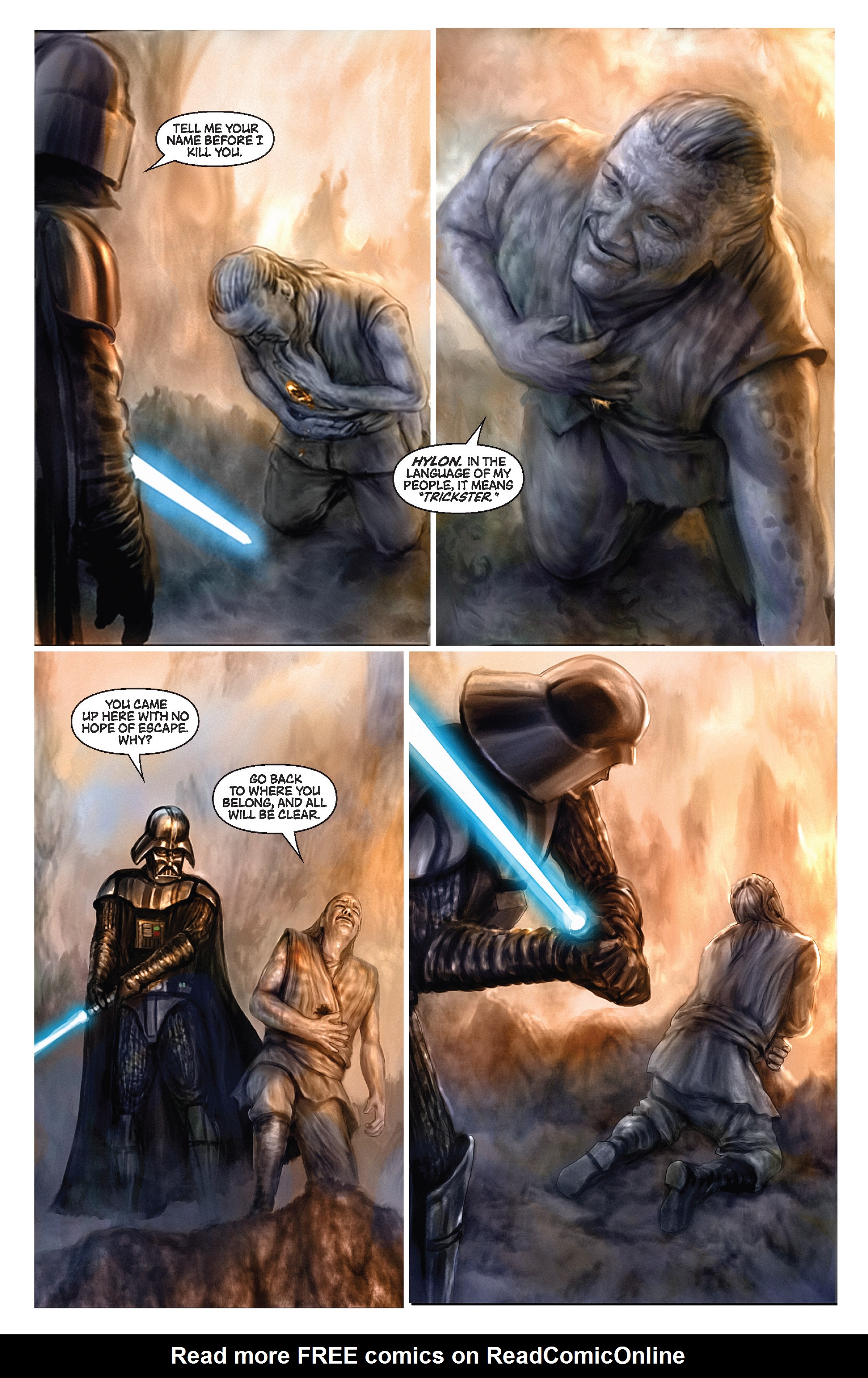 Read online Star Wars: Purge - The Hidden Blade comic -  Issue # Full - 22