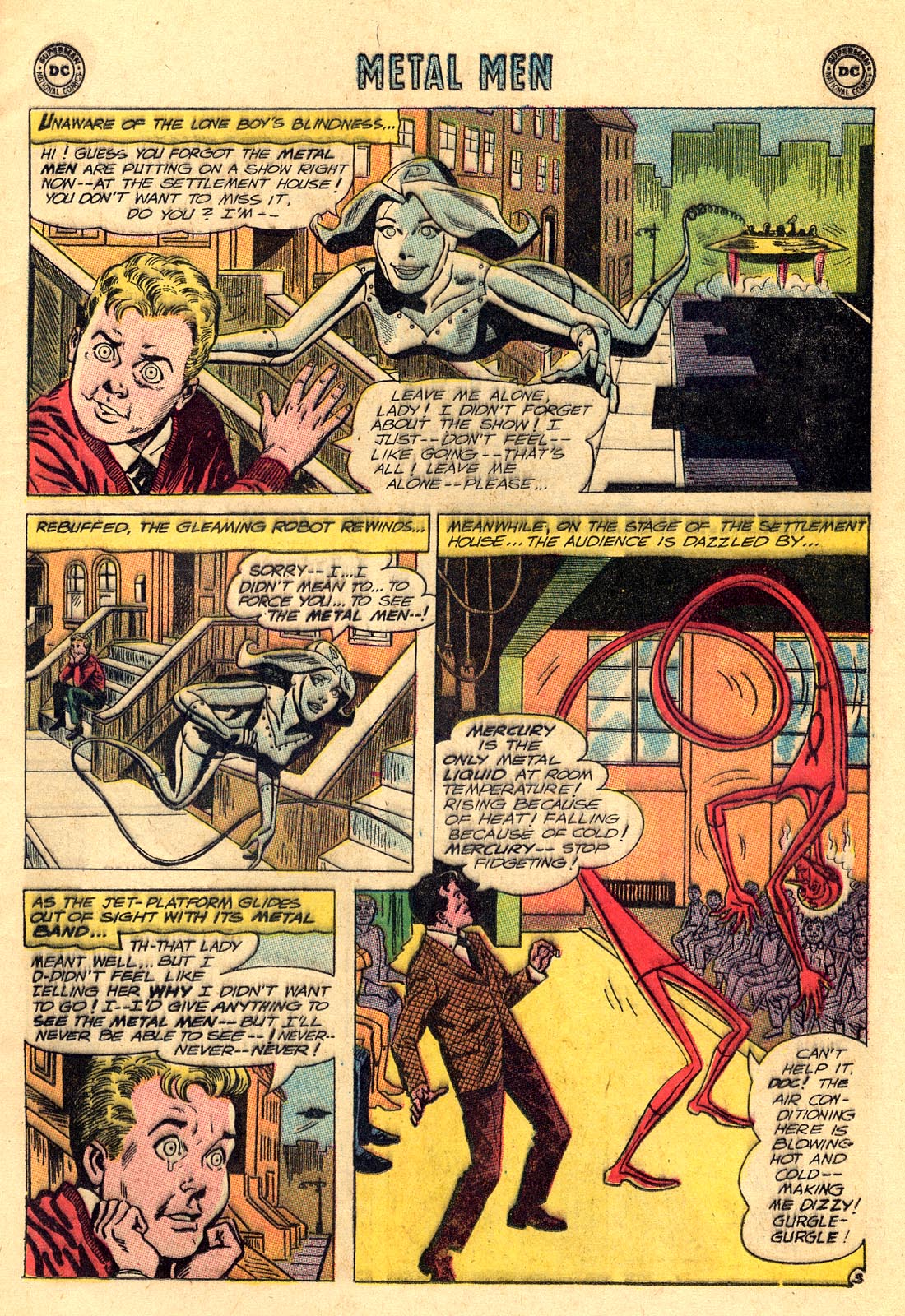 Read online Metal Men (1963) comic -  Issue #8 - 5
