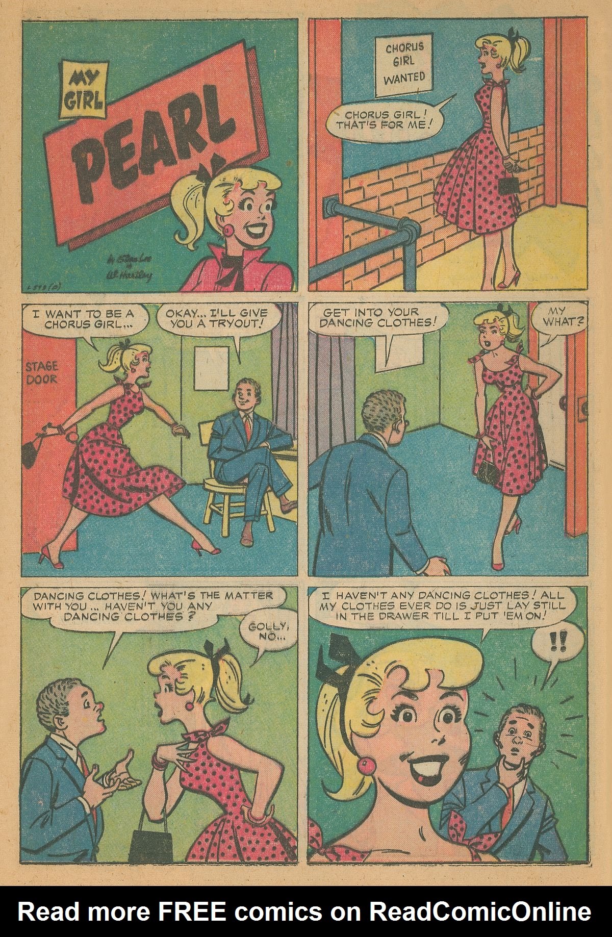 Read online Sherry the Showgirl (1957) comic -  Issue #5 - 25
