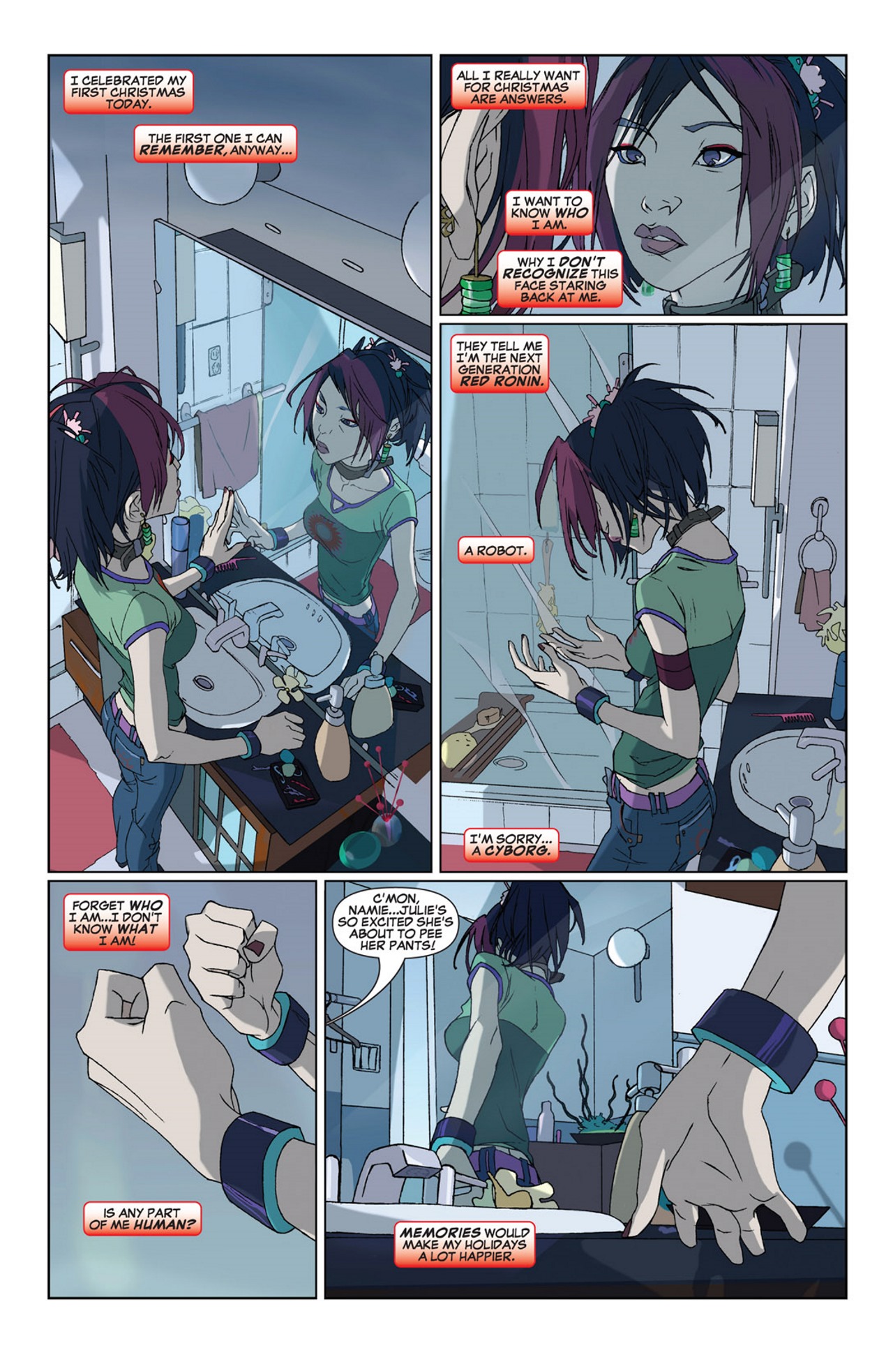 Read online Marvel Holiday Special (1991) comic -  Issue #2007 - 20