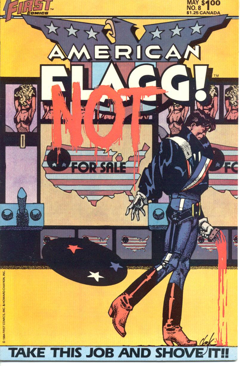 Read online American Flagg! comic -  Issue #8 - 1