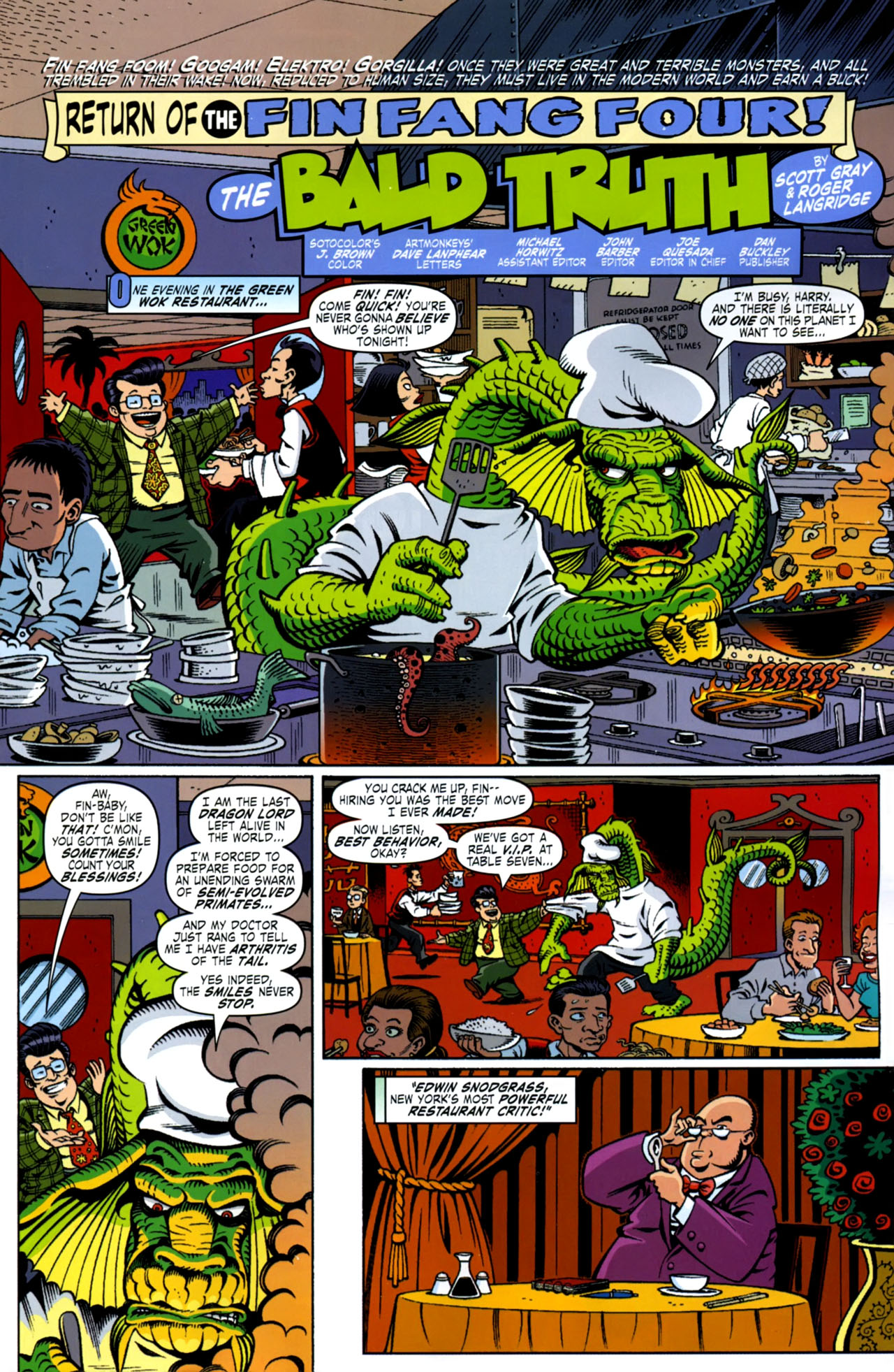 Read online Fin Fang Four Return! comic -  Issue # Full - 9