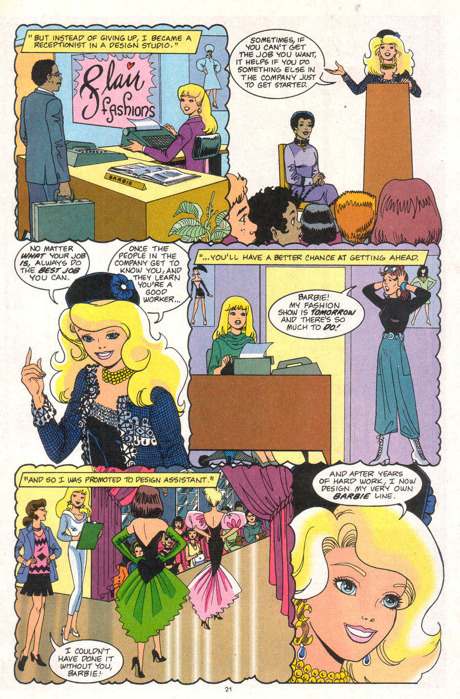 Read online Barbie comic -  Issue #56 - 22