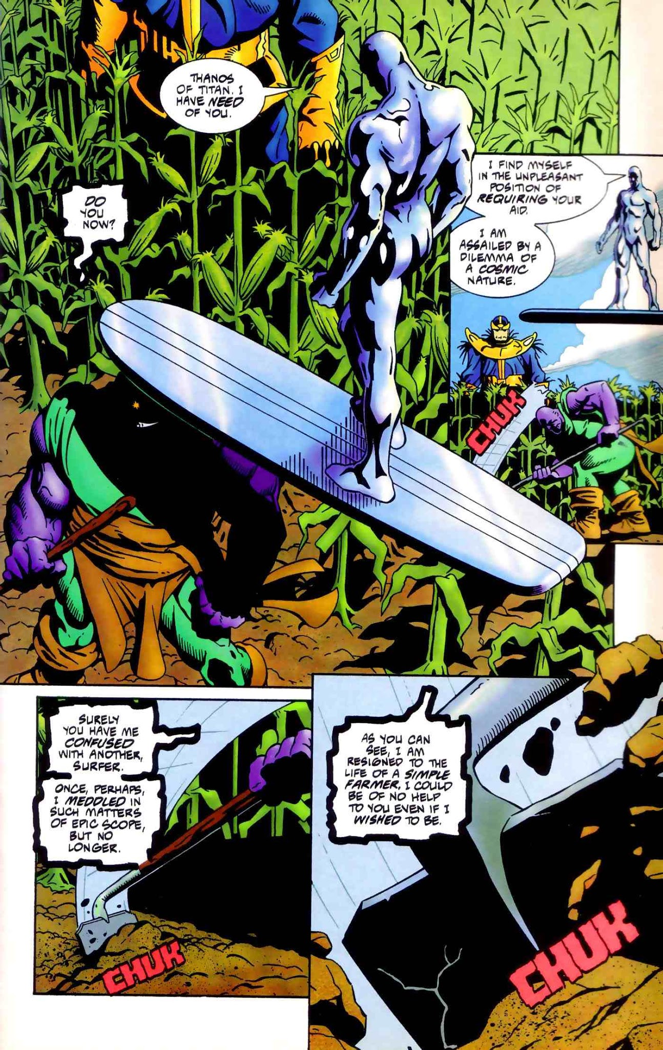 Read online Cosmic Powers Unlimited comic -  Issue #1 - 17