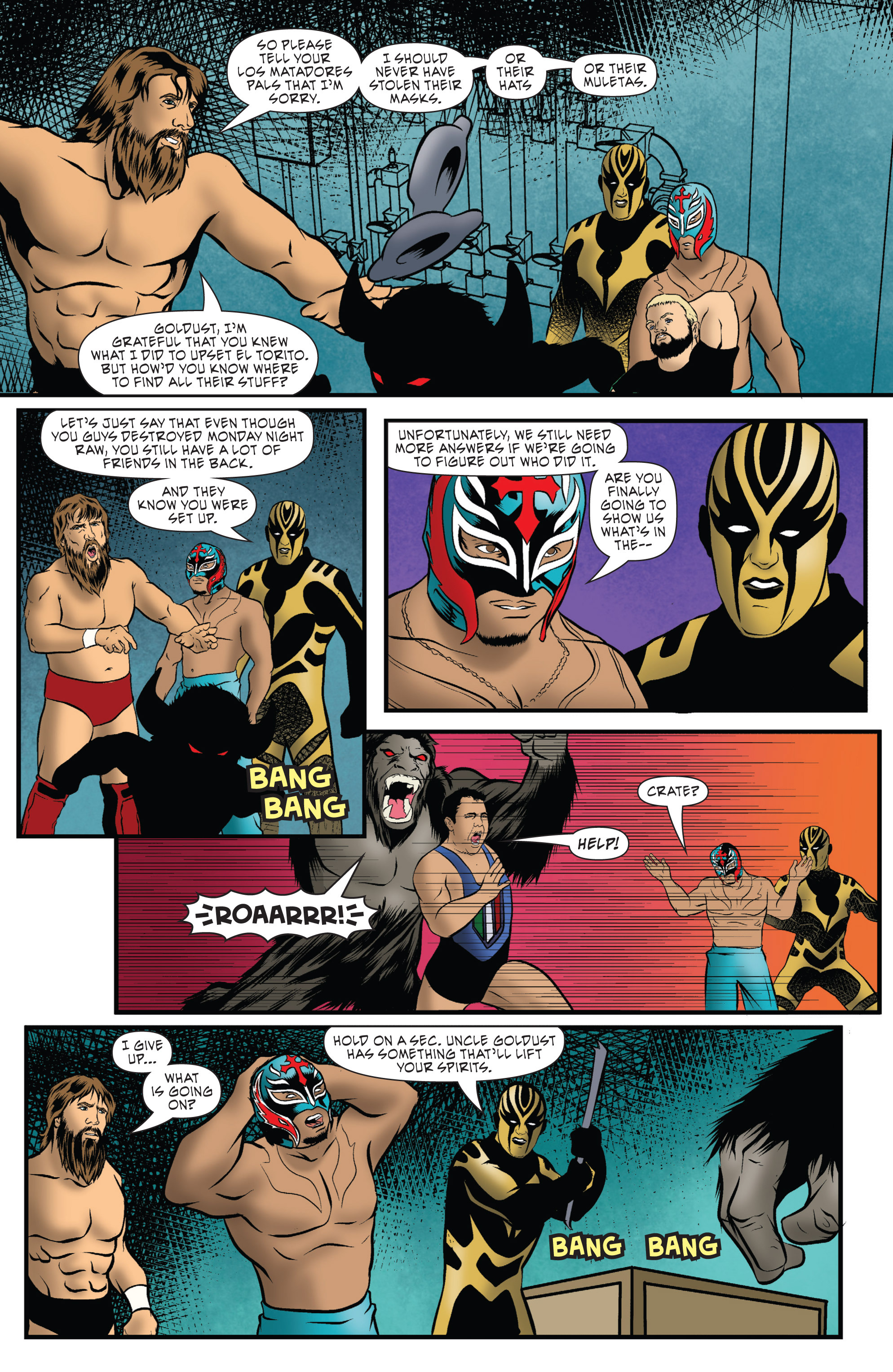 Read online WWE Superstars comic -  Issue #6 - 15