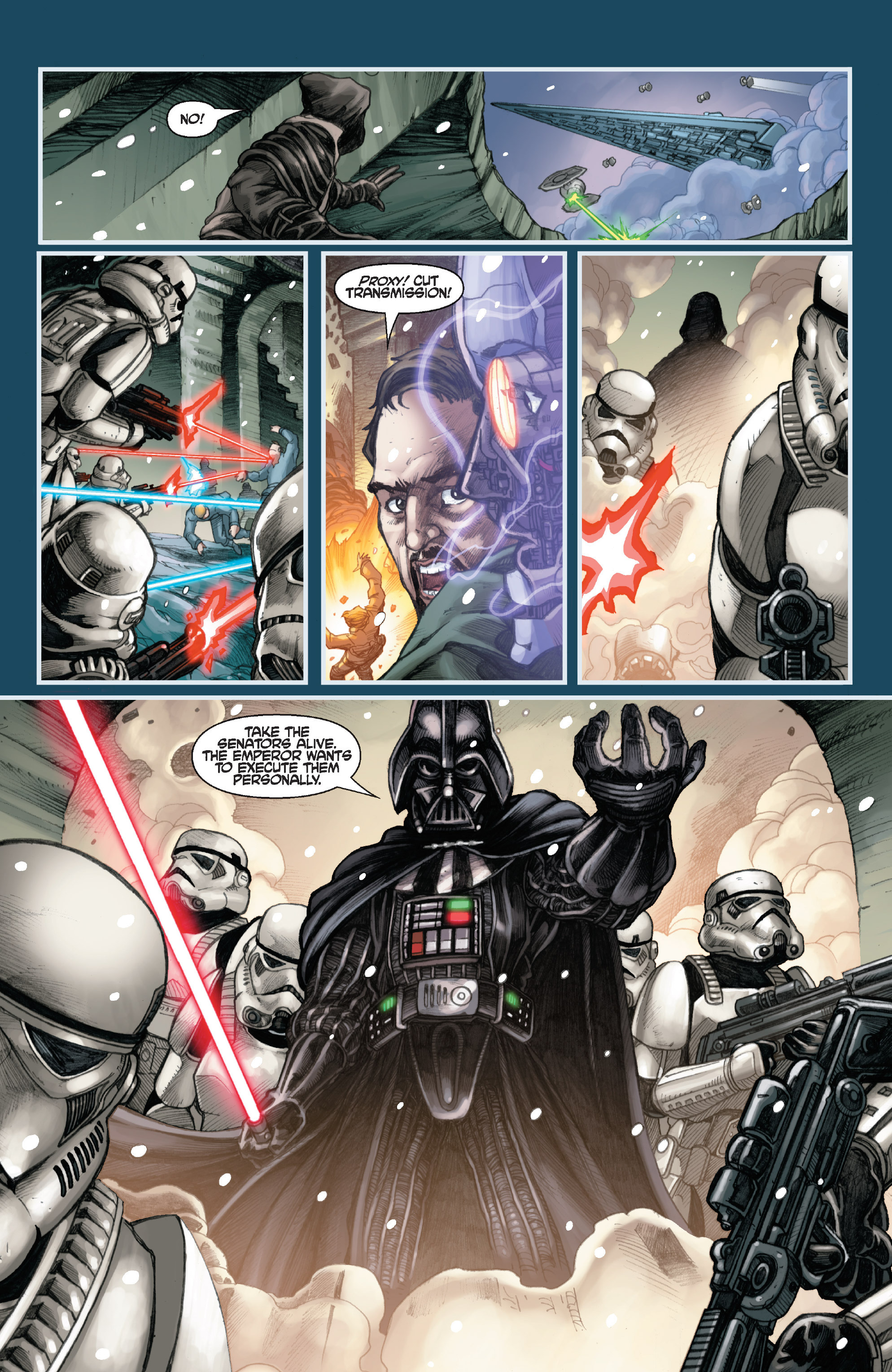 Read online Star Wars: The Force Unleashed comic -  Issue # Full - 95