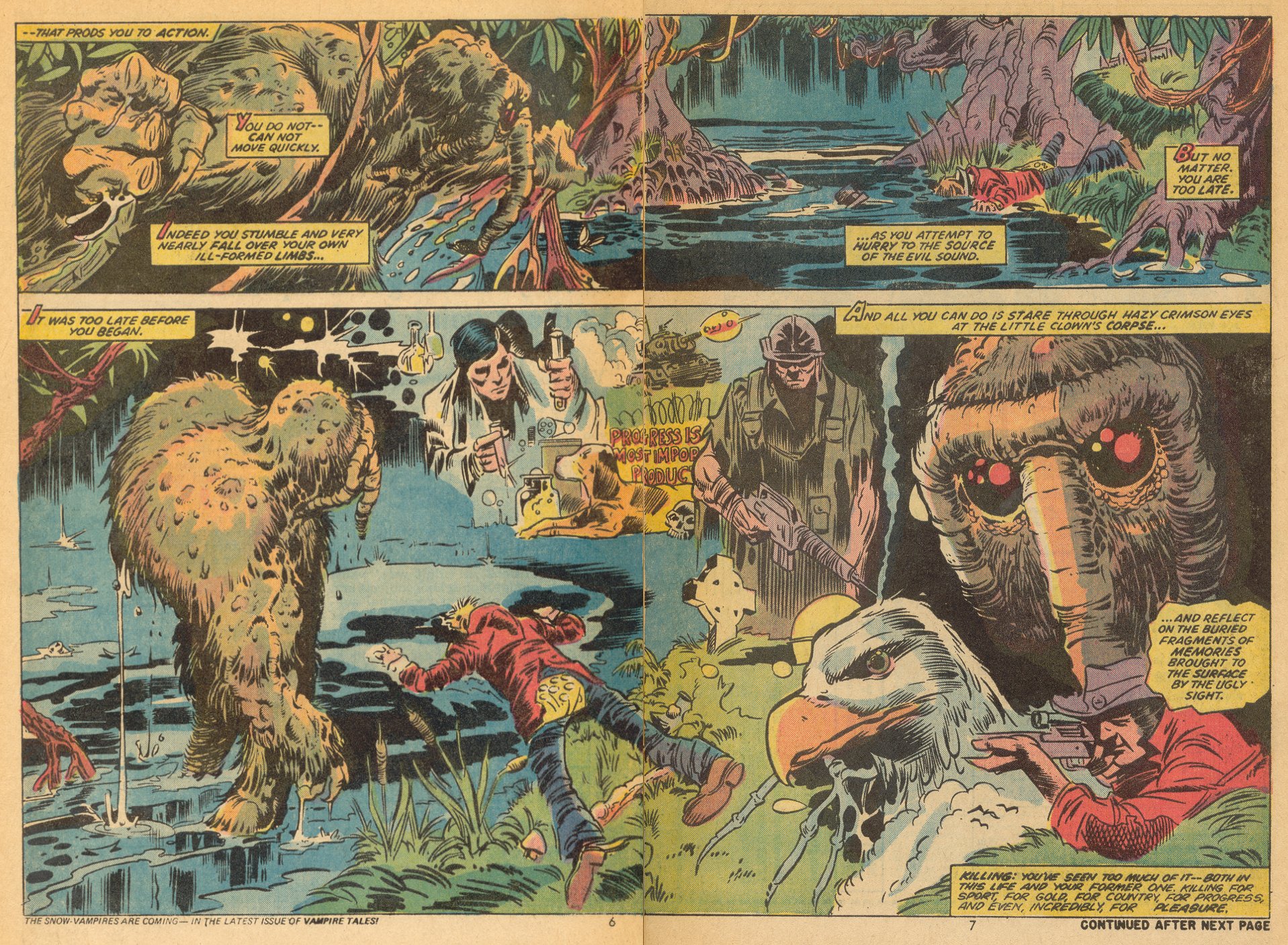 Read online Man-Thing (1974) comic -  Issue #5 - 5