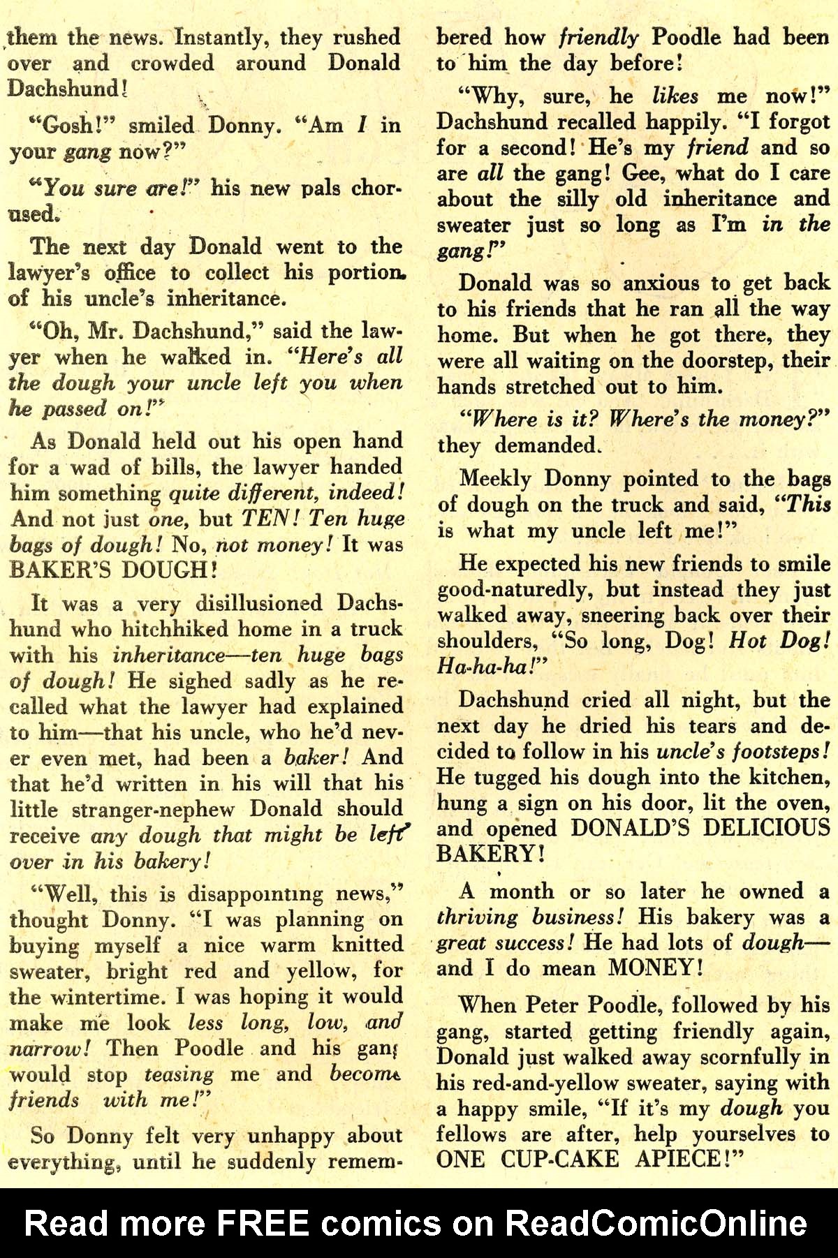 Read online Animal Antics comic -  Issue #33 - 44