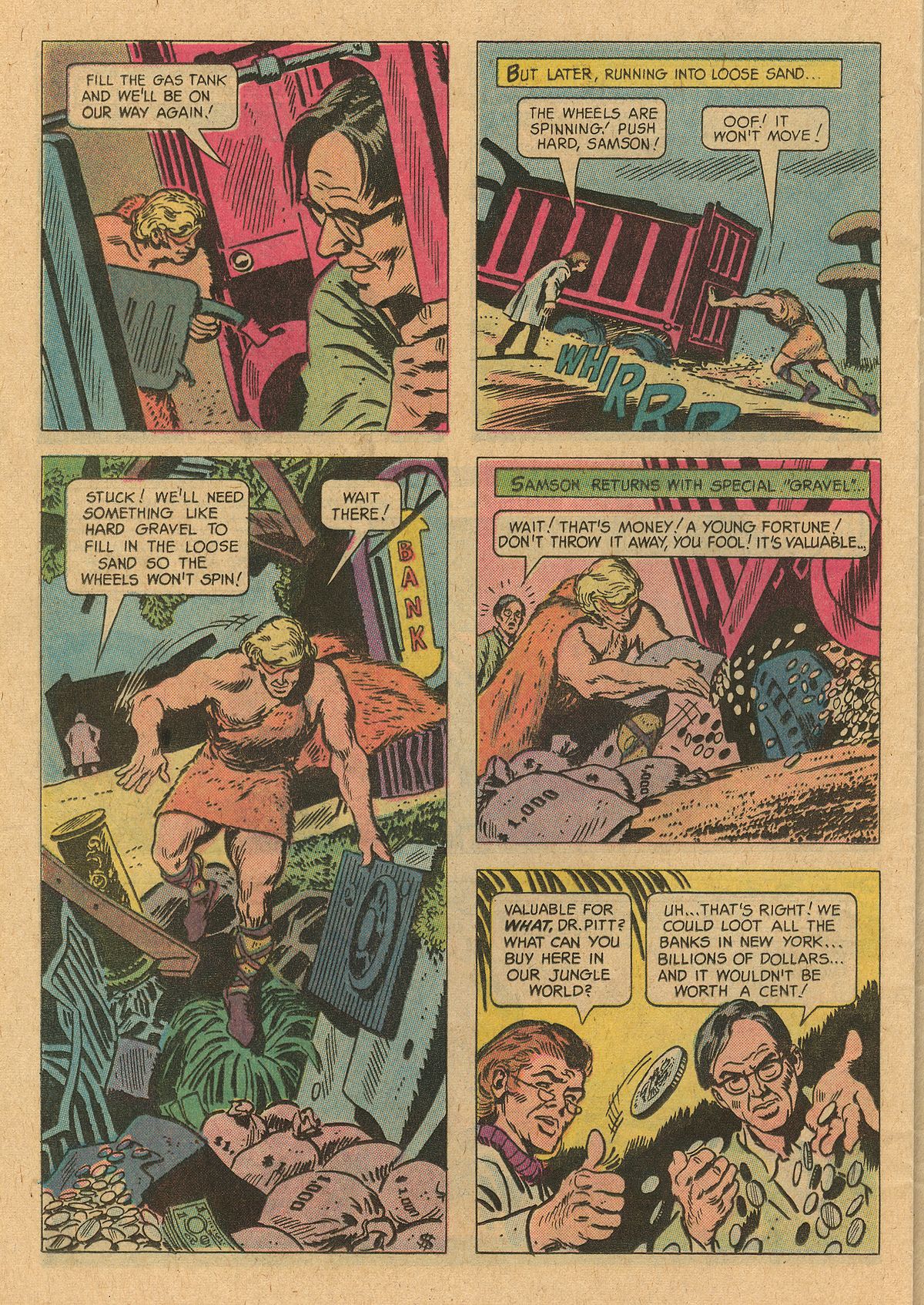 Read online Mighty Samson (1964) comic -  Issue #32 - 24