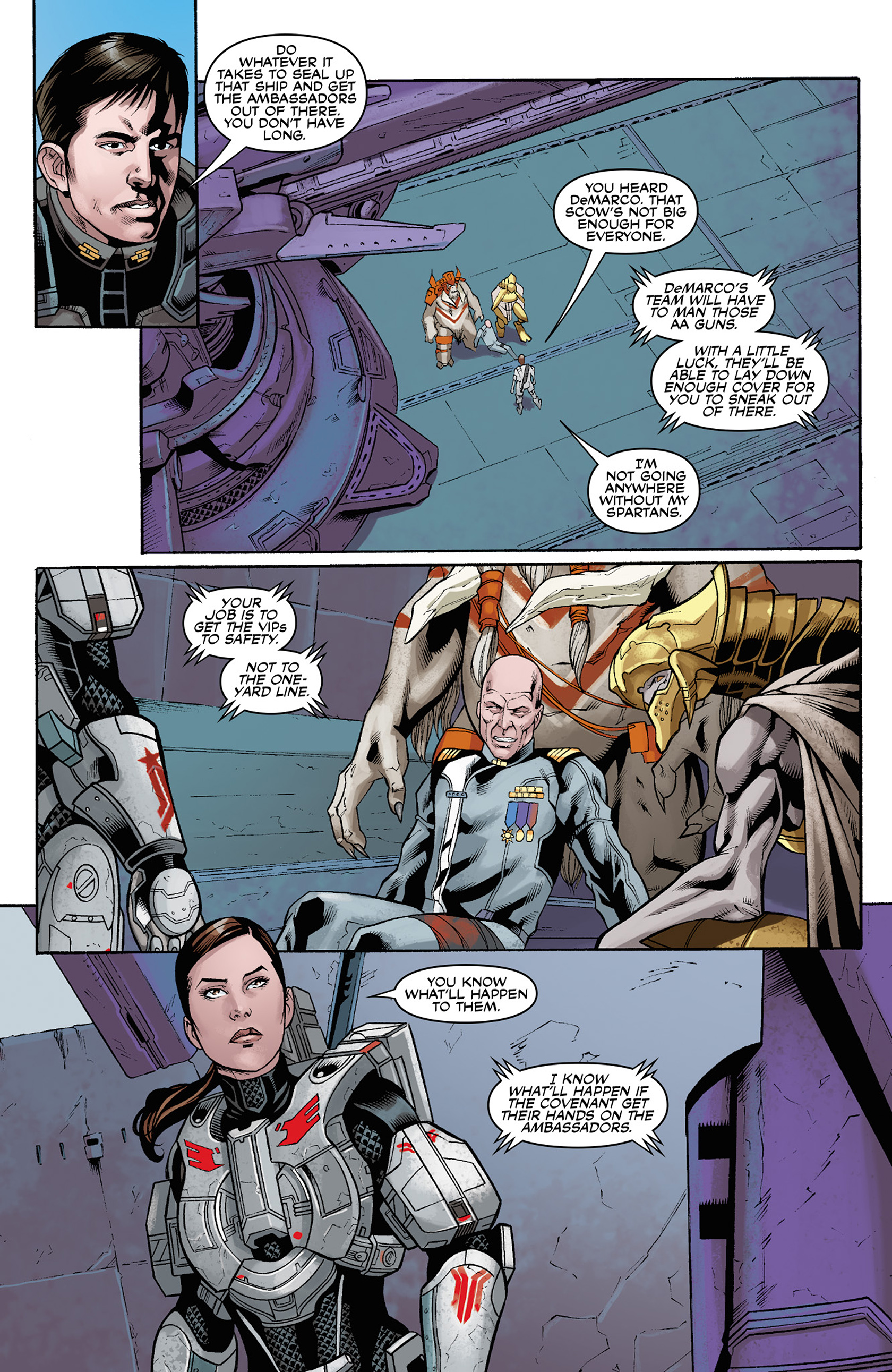 Read online Halo: Escalation comic -  Issue #3 - 15