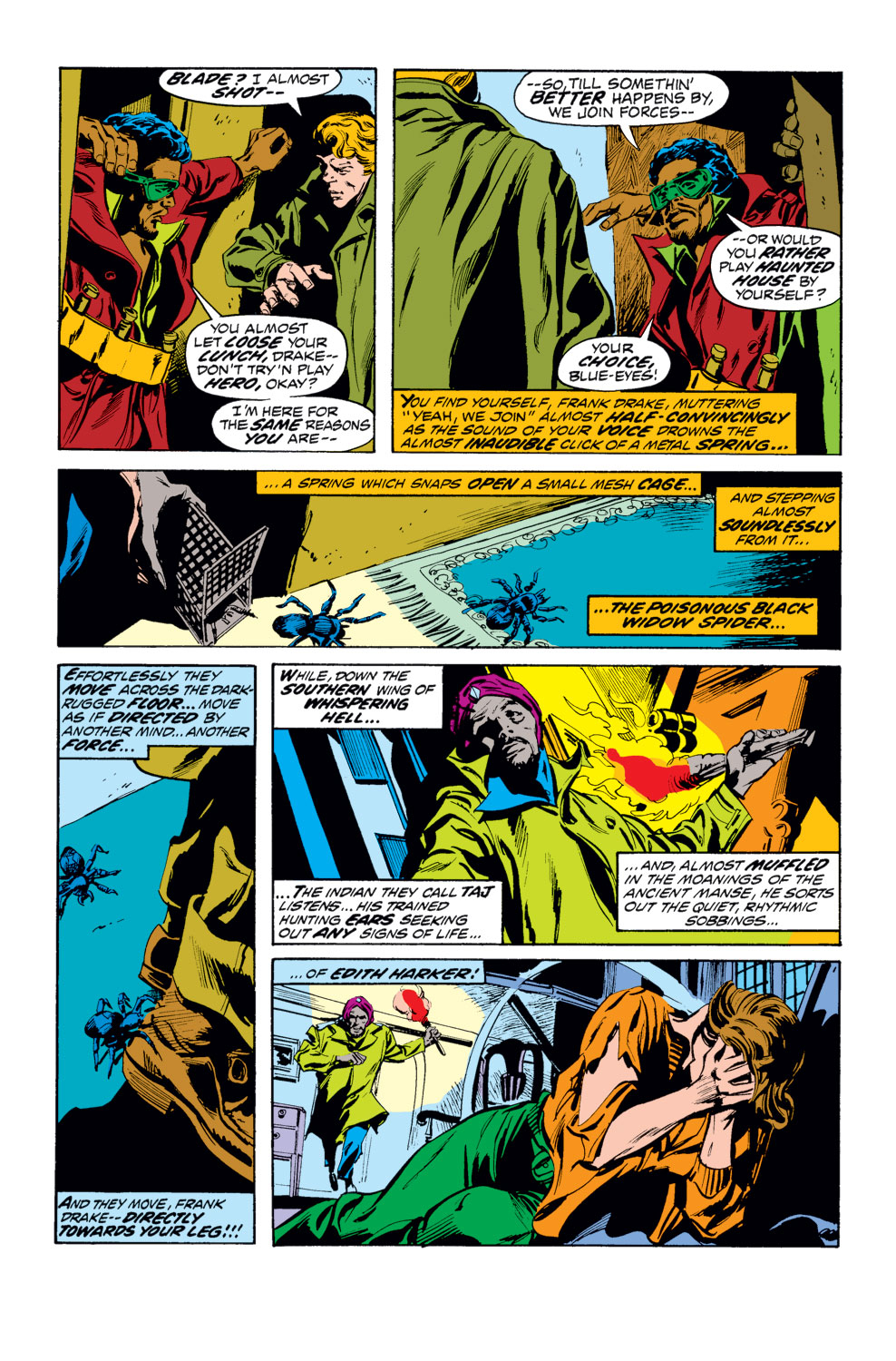 Read online Tomb of Dracula (1972) comic -  Issue #12 - 13