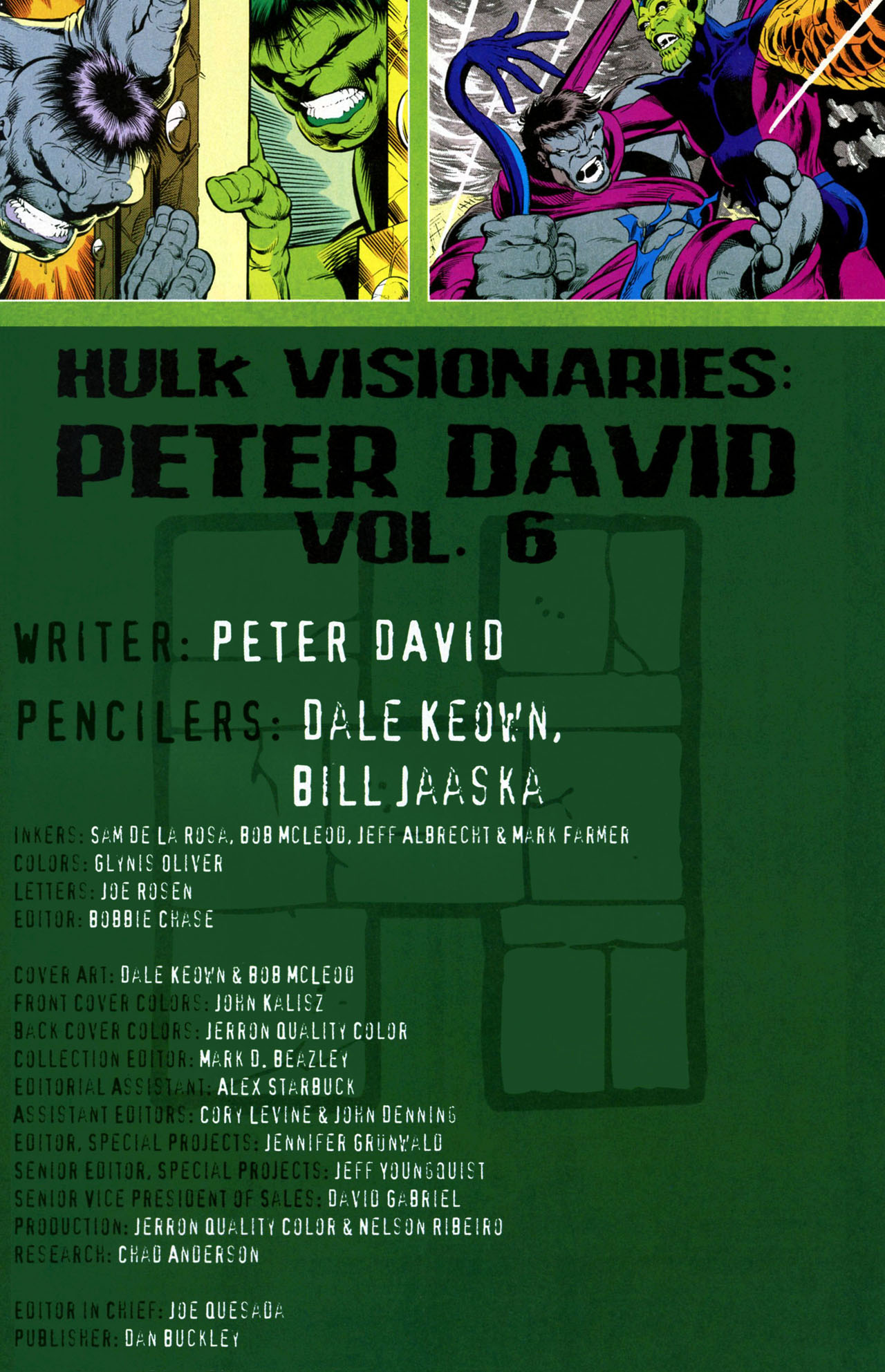 Read online Hulk Visionaries: Peter David comic -  Issue # TPB 6 - 3
