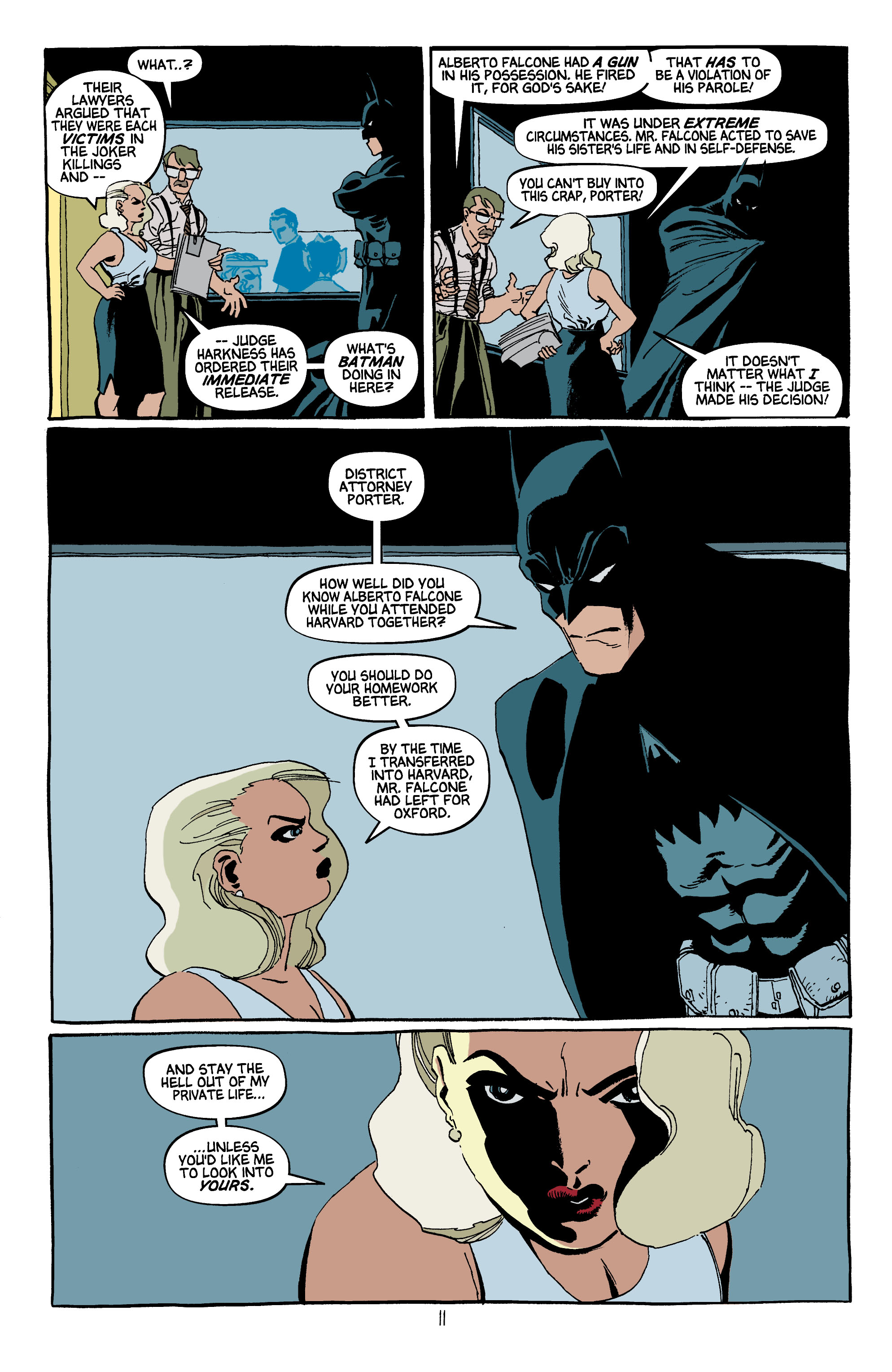 Read online Batman: Dark Victory (1999) comic -  Issue #9 - 11