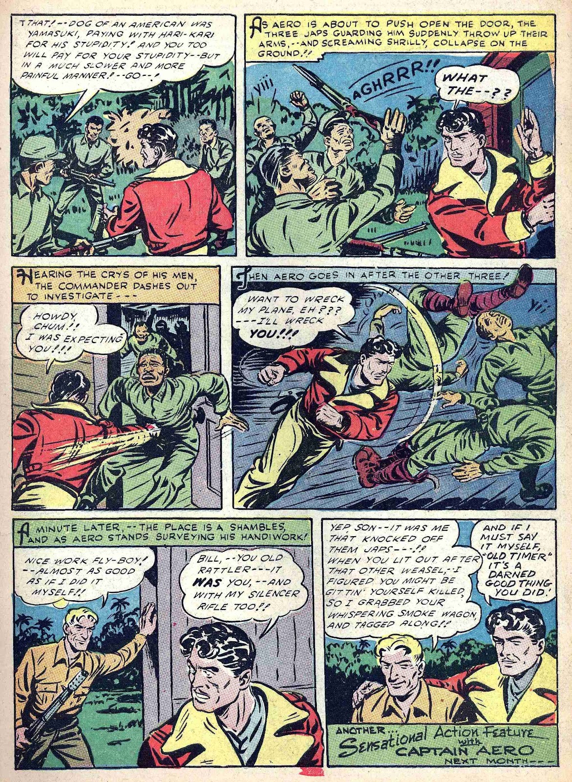 Captain Aero Comics issue 13 - Page 11