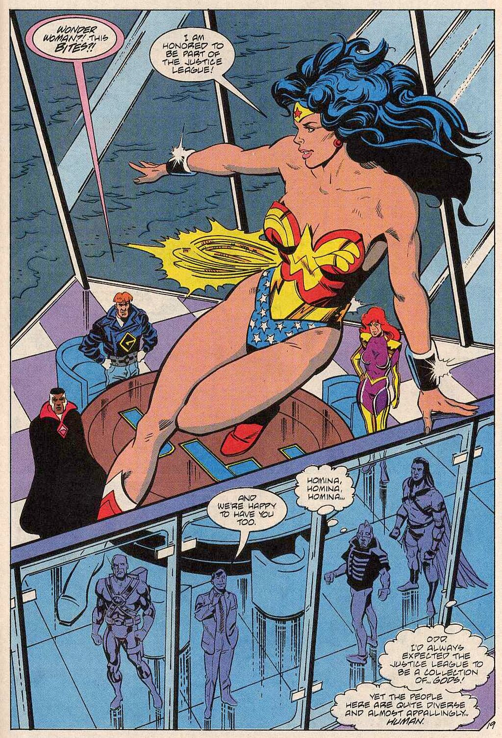 Read online Justice League America comic -  Issue #71 - 22