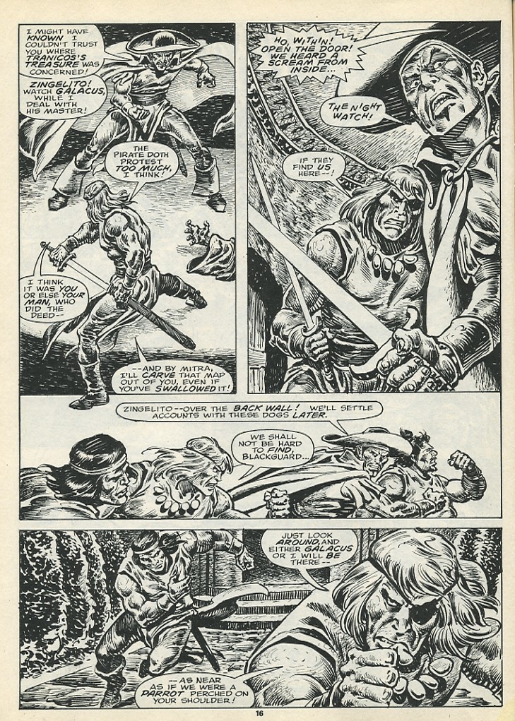Read online The Savage Sword Of Conan comic -  Issue #197 - 18