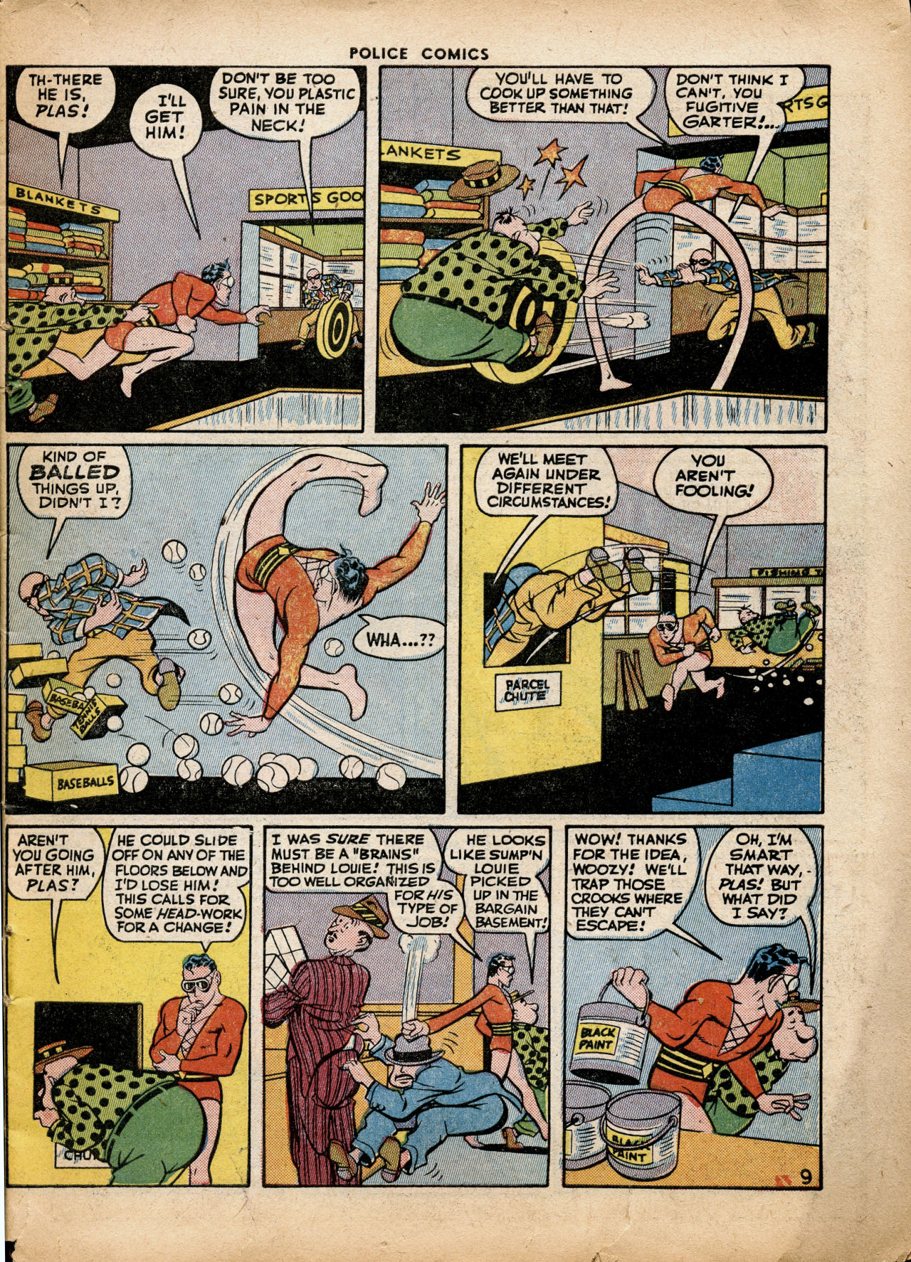 Read online Police Comics comic -  Issue #41 - 11
