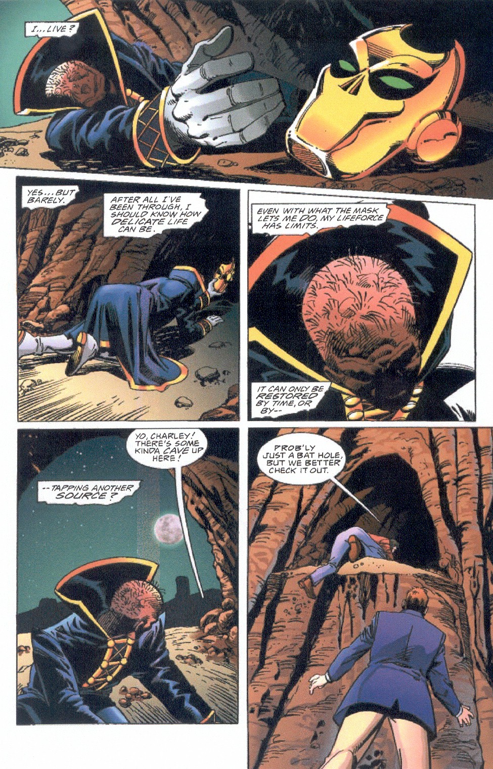 Read online Deathmask comic -  Issue #4 - 20