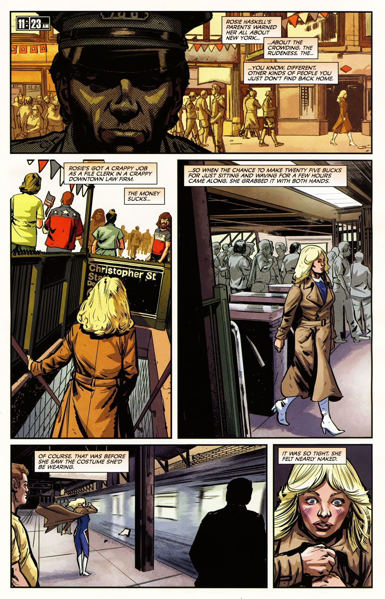 Read online Die Hard: Year One comic -  Issue #1 - 22