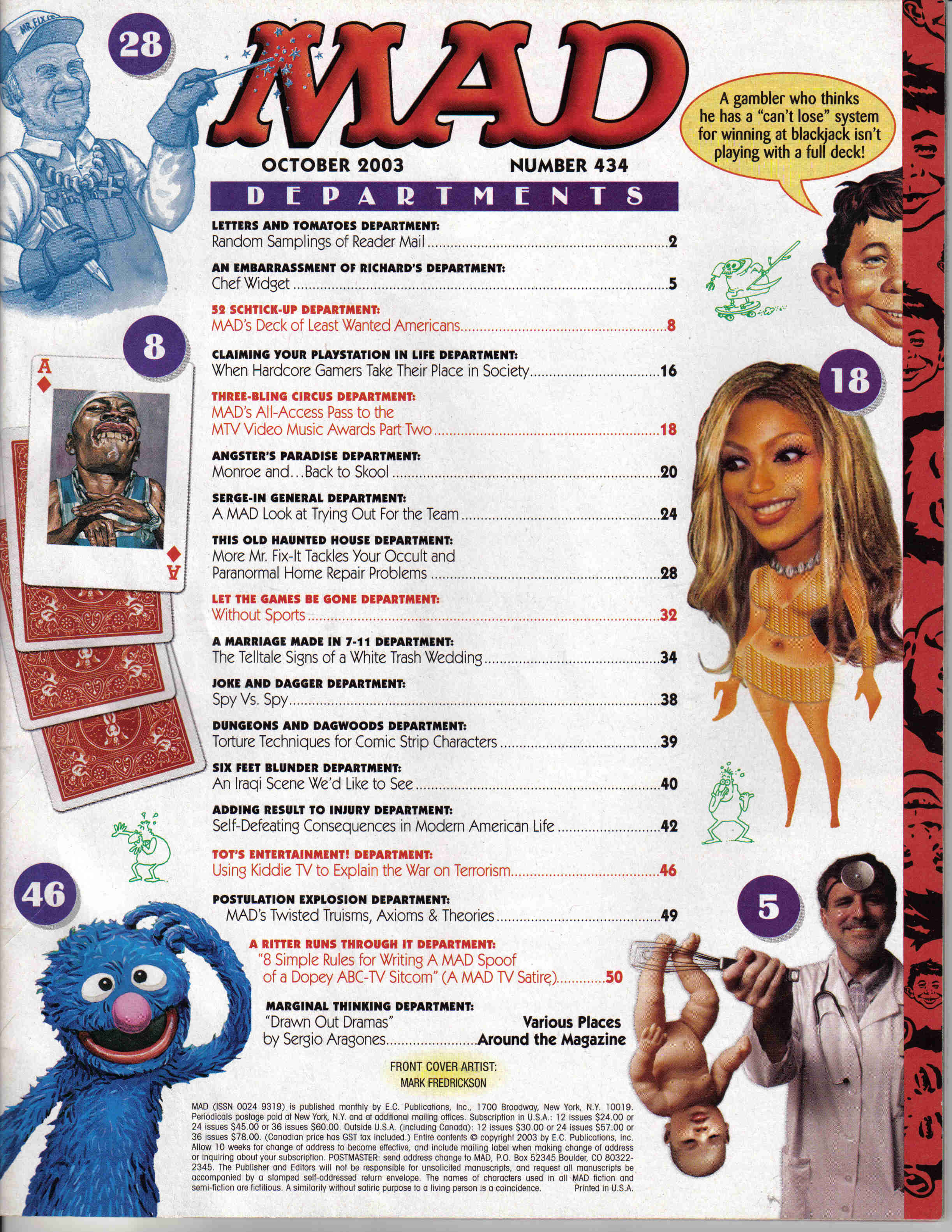 Read online MAD comic -  Issue #434 - 2