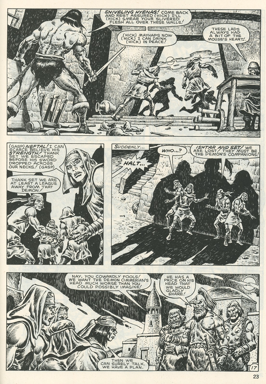 The Savage Sword Of Conan issue 123 - Page 23