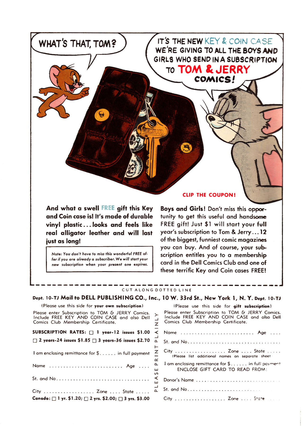 Read online Tom & Jerry Comics comic -  Issue #111 - 2