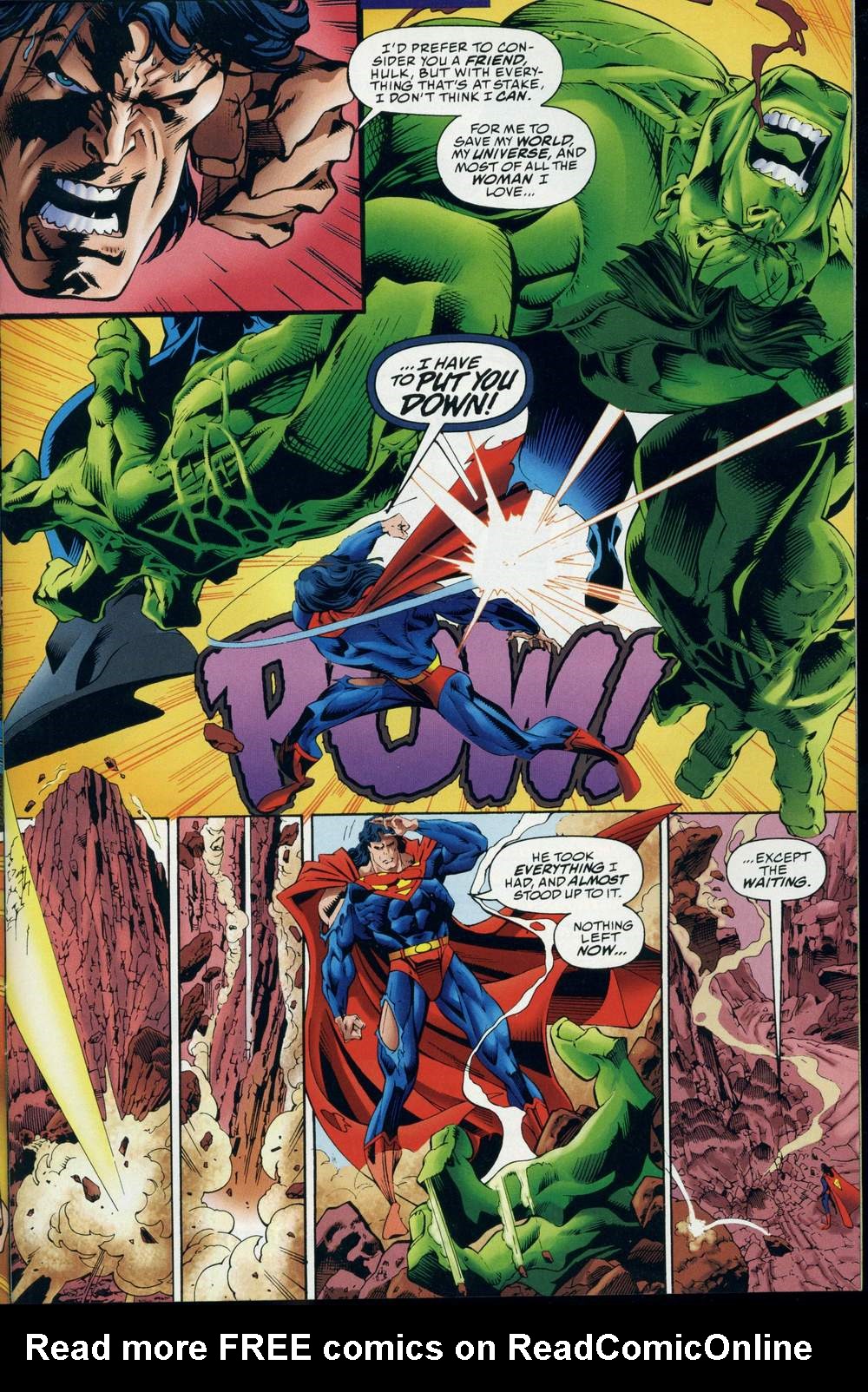 Read online DC vs. Marvel comic -  Issue #3 - 32