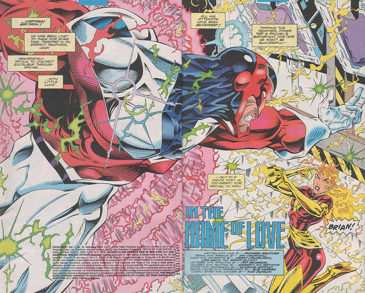 Read online Excalibur (1988) comic -  Issue #74 - 3