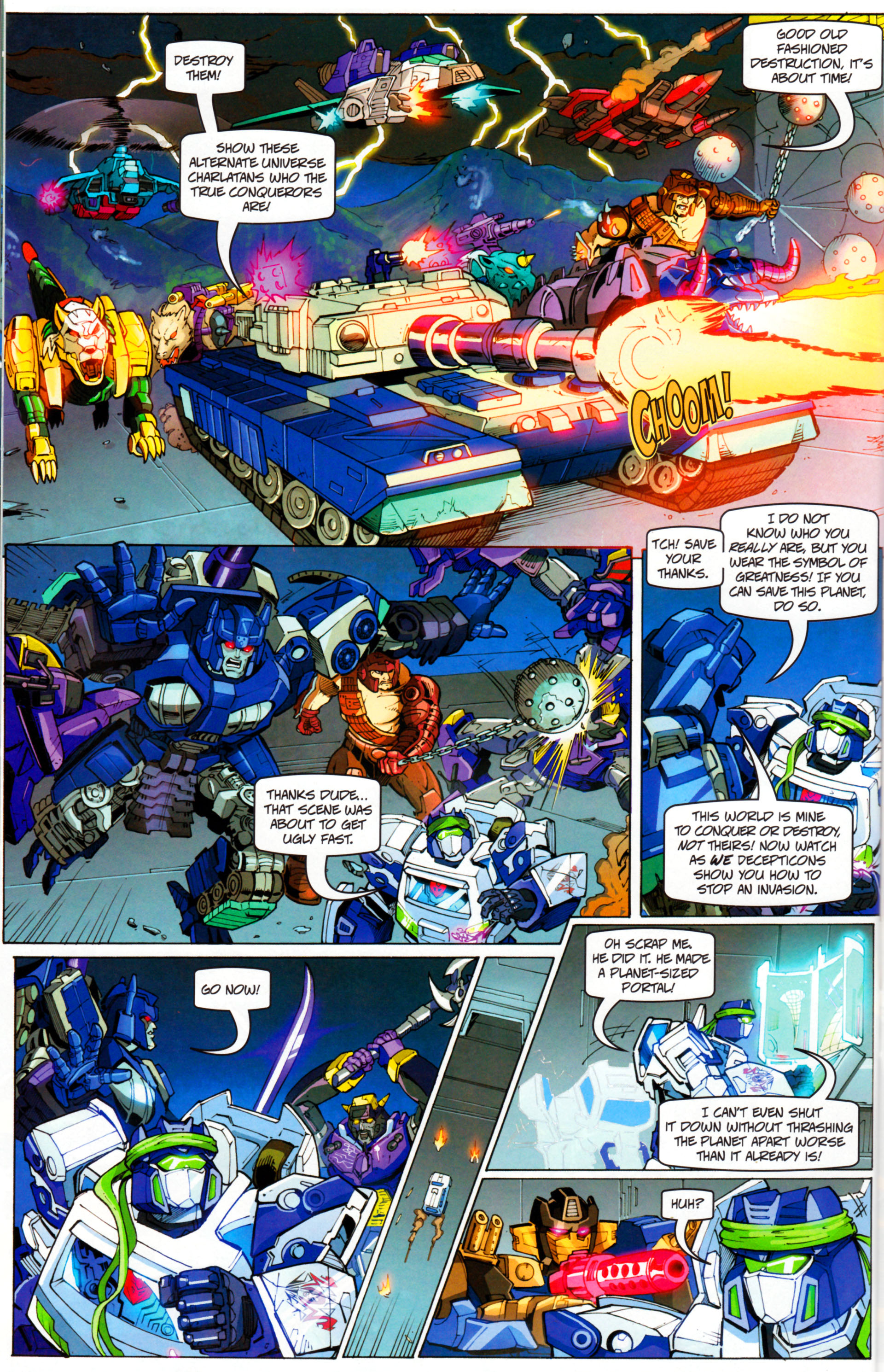 Read online Transformers: Timelines comic -  Issue #7 - 28