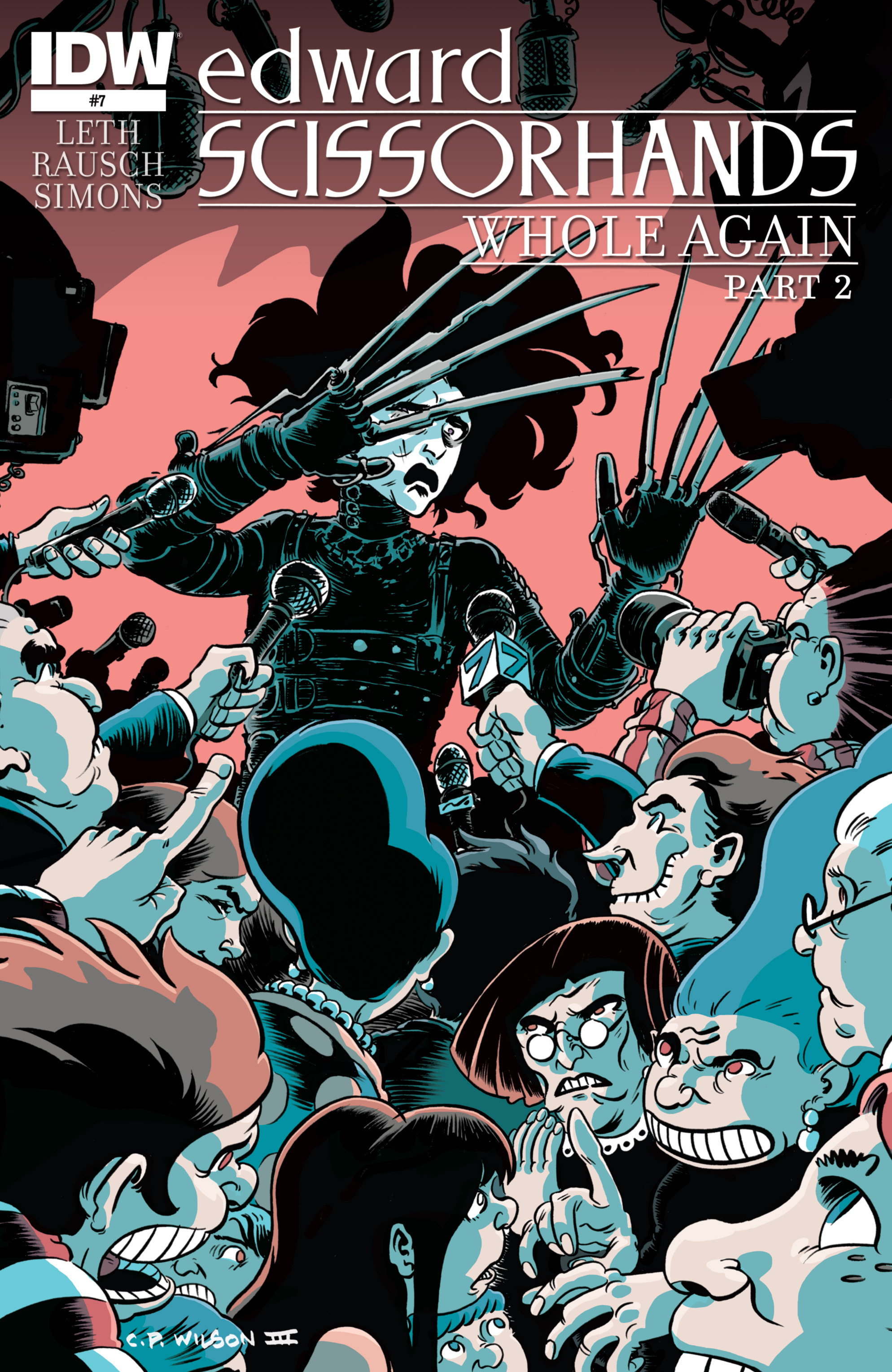 Read online Edward Scissorhands comic -  Issue #7 - 1