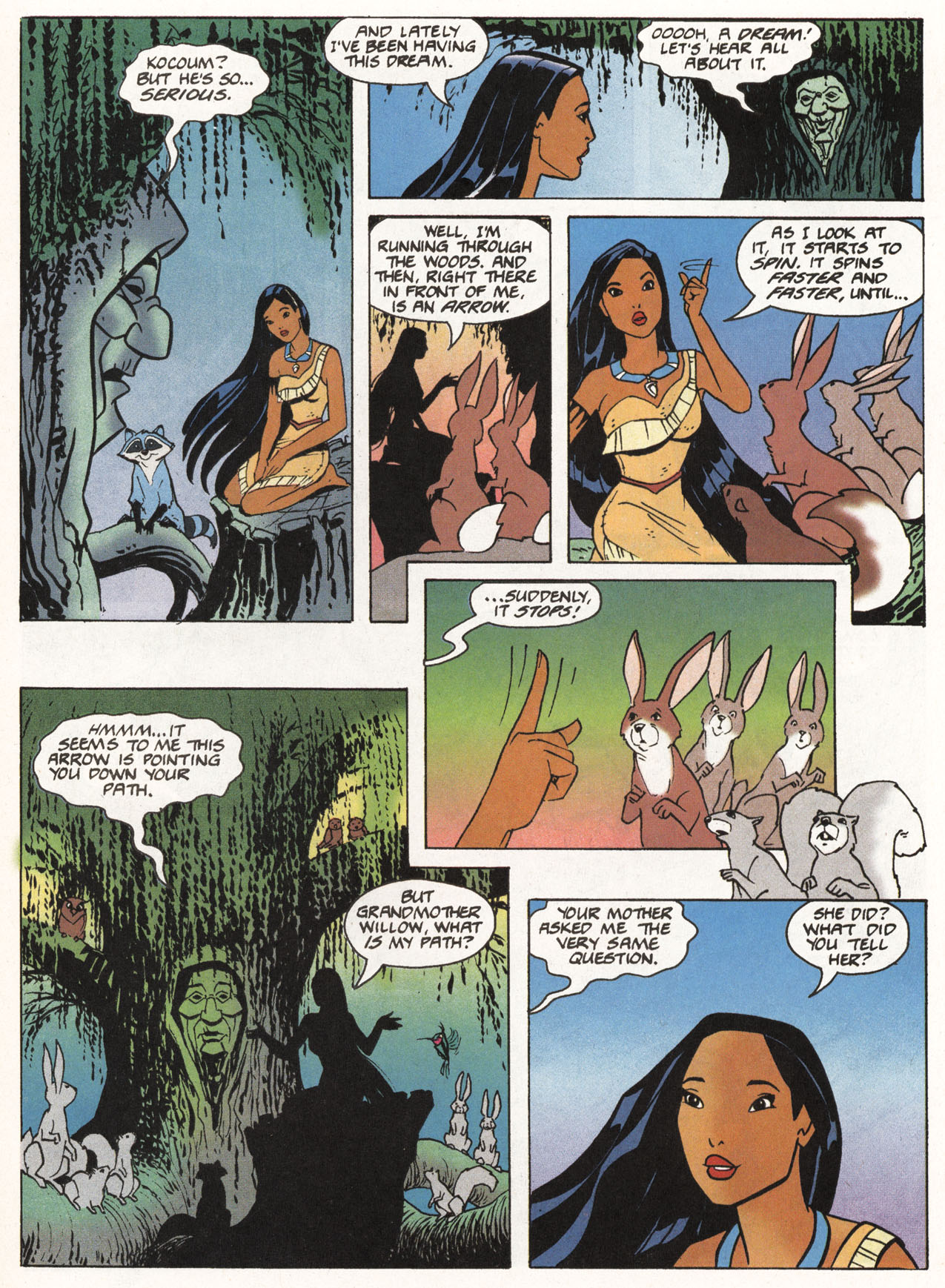 Read online Disney's Pocahontas comic -  Issue #1 - 13