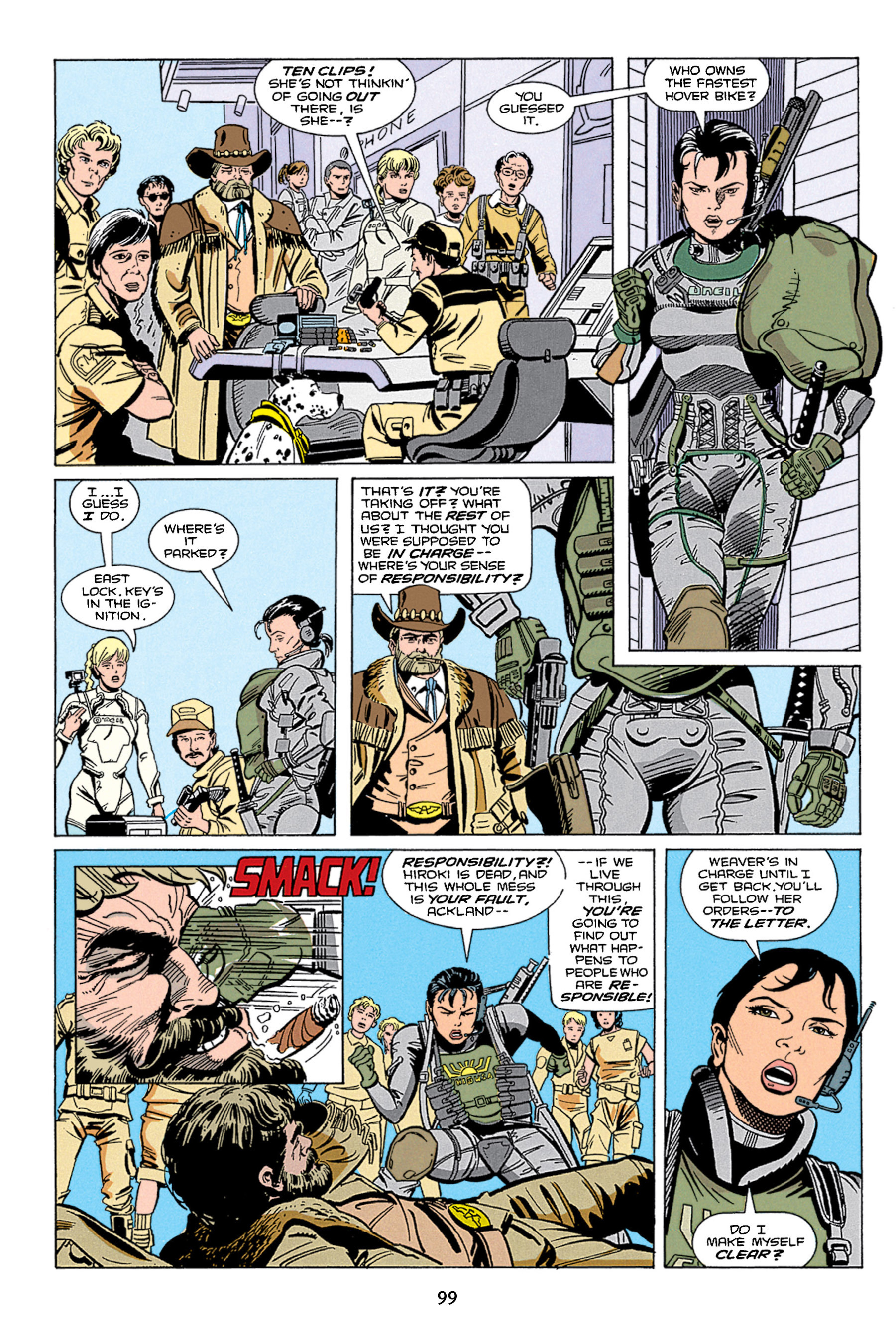 Read online Aliens vs. Predator Omnibus comic -  Issue # _TPB 1 Part 1 - 99