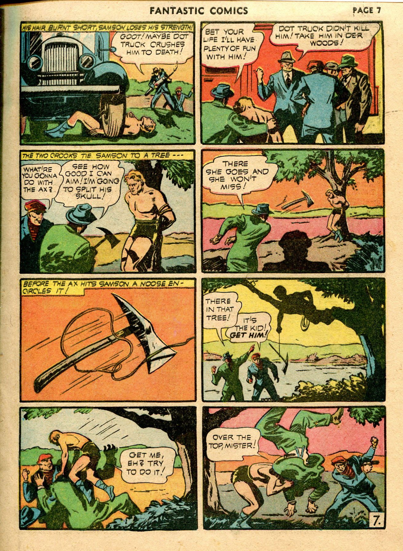 Read online Fantastic Comics comic -  Issue #21 - 9