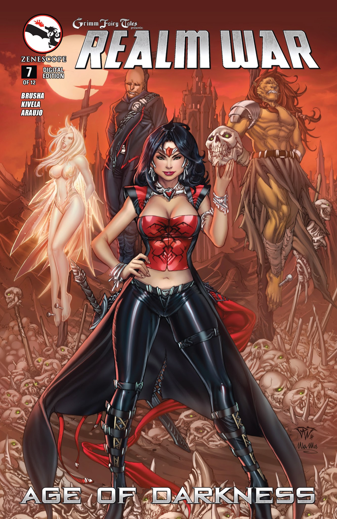 Grimm Fairy Tales presents Realm War Age of Darkness issue 7 - Page 1